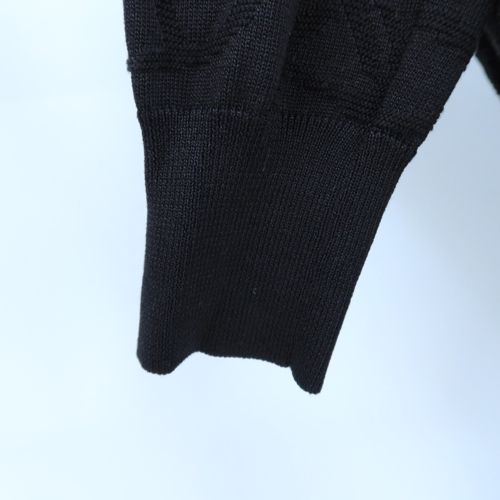 HERMES Silk/Cotton Chaine d'Ancre Cardigan針織