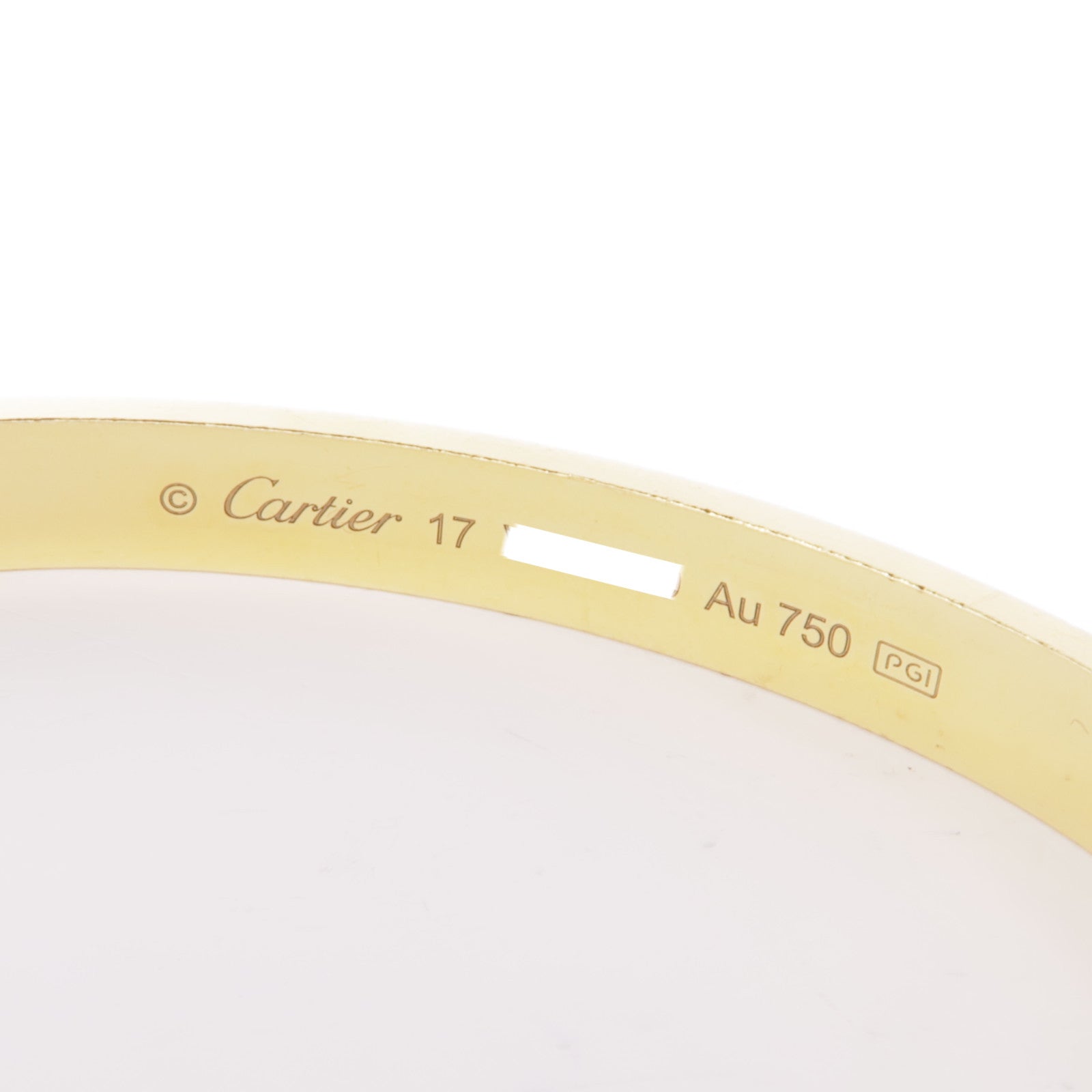 CARTIER Love Bracelet B6067517 18K Yellow Gold Cartier#17