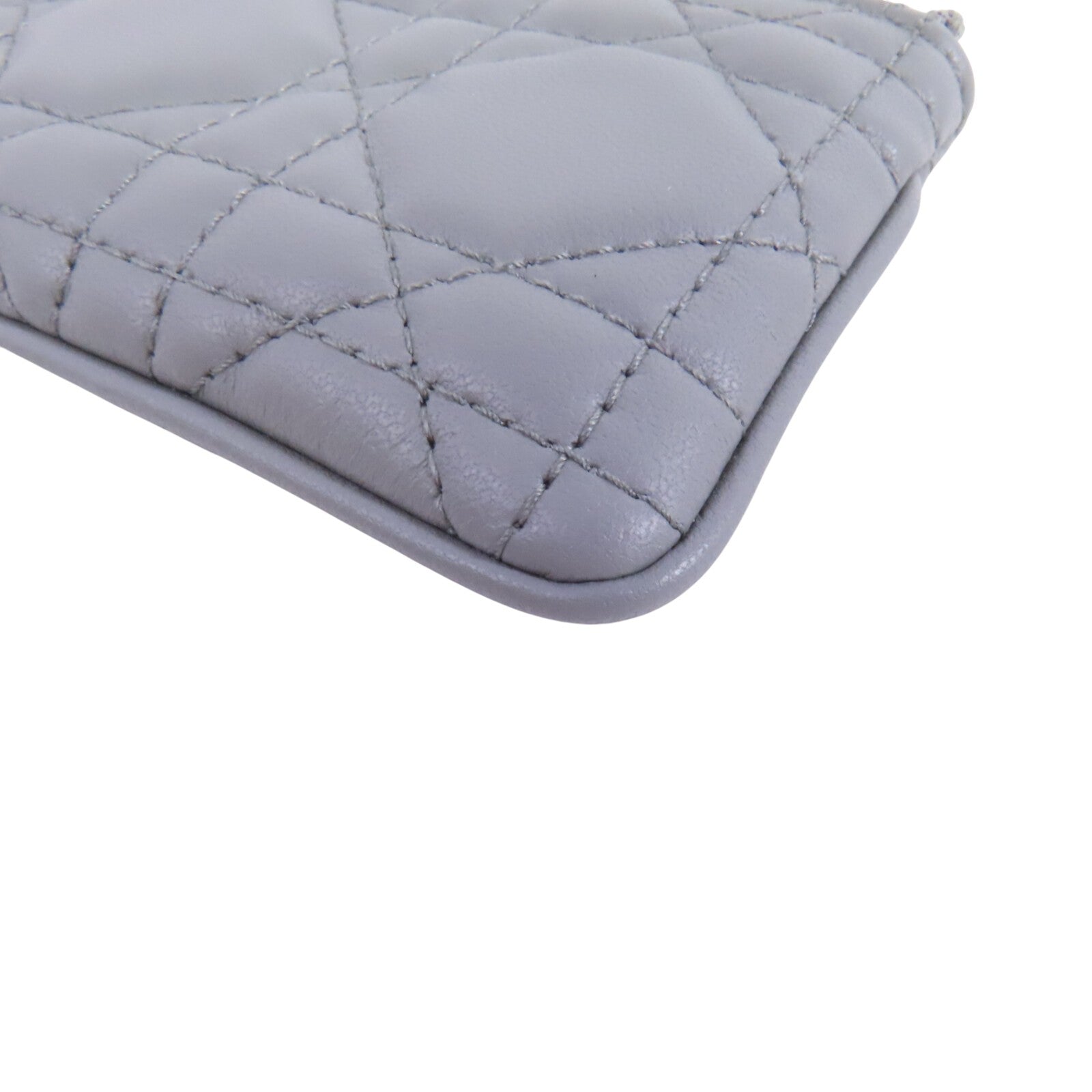 Dior 牛皮皮革Coin Case金扣零錢包