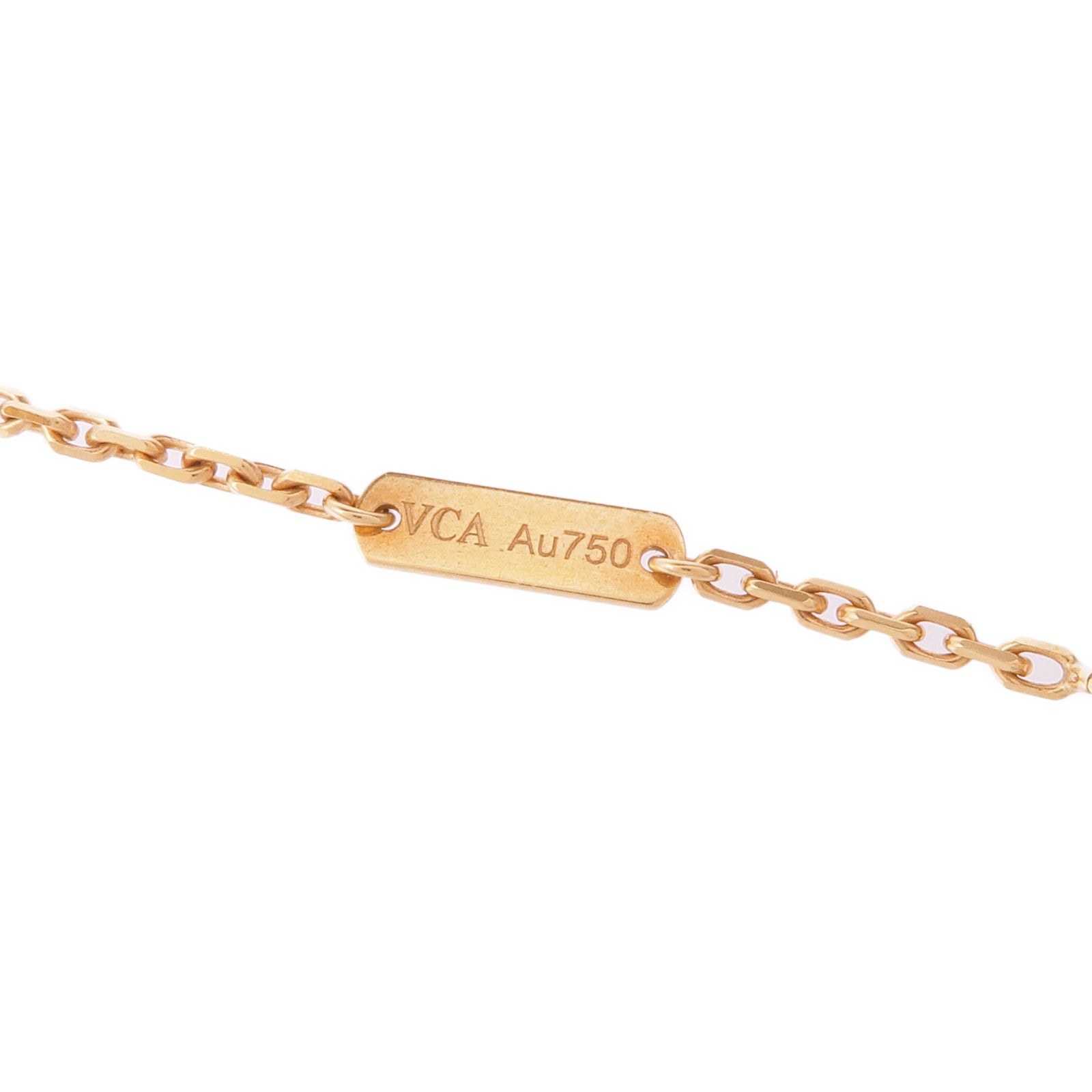 Van Cleef & Arpels 18K黃金Magic Alhambra項鍊