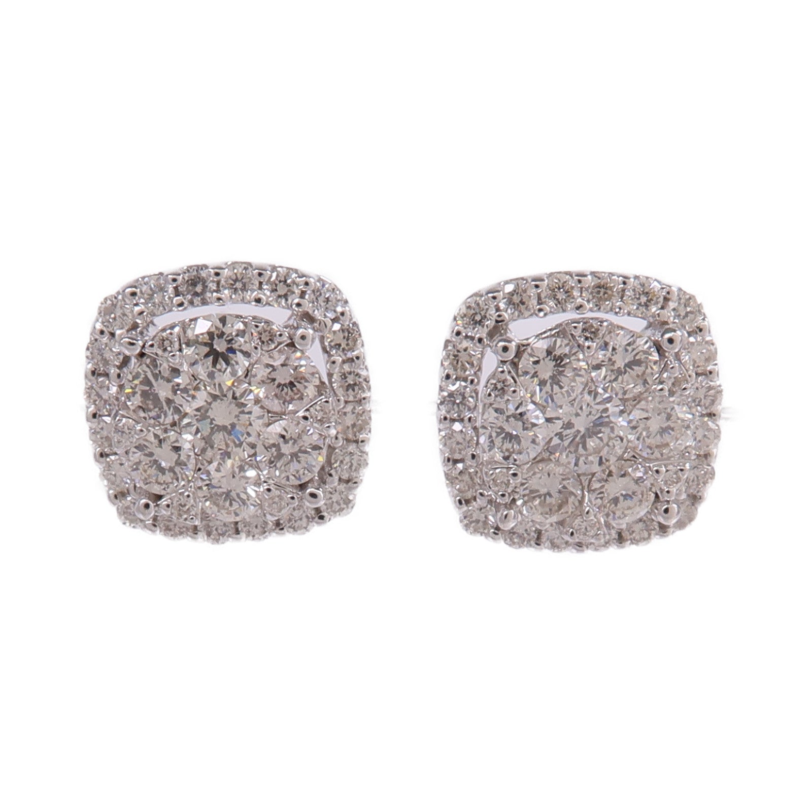 JEWELRY 18K白金Diamond Earrings鑽石耳環