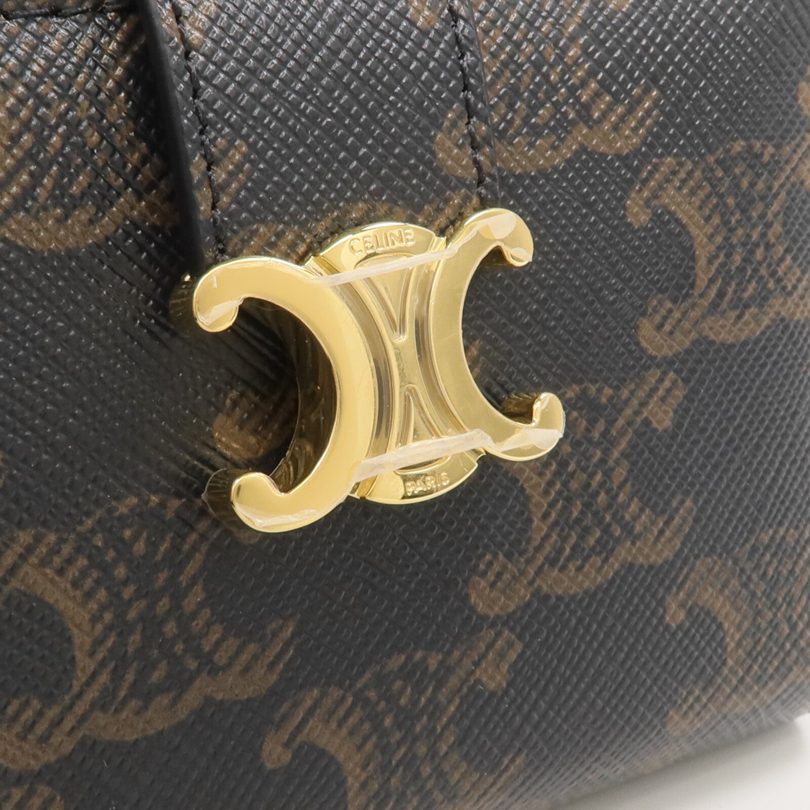 CELINE 塗層帆布Fine Strap Wallet Nino錢包