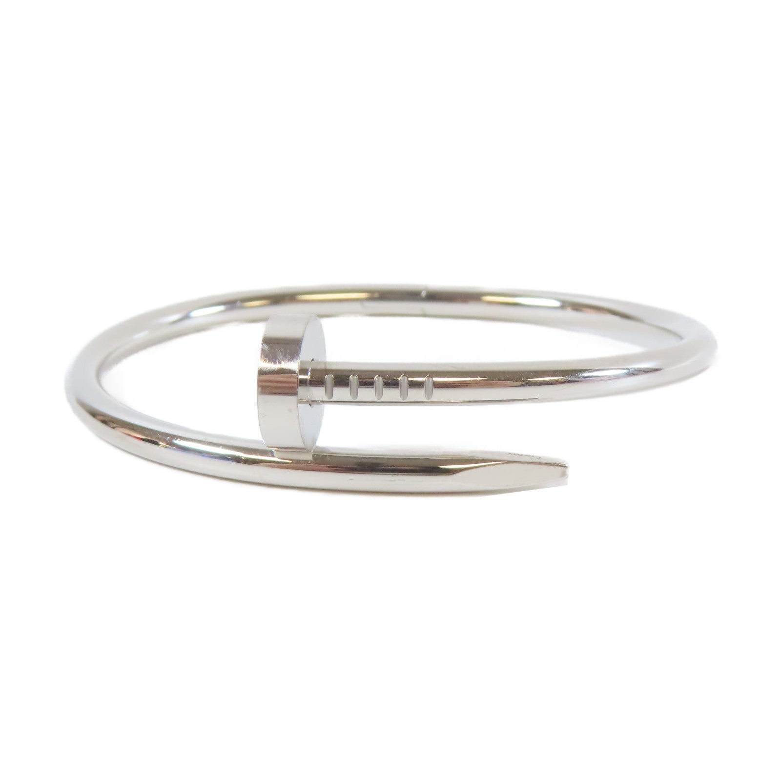 CARTIER 18K白金Juste Un Clou Bracelet手鐲Cartier#16