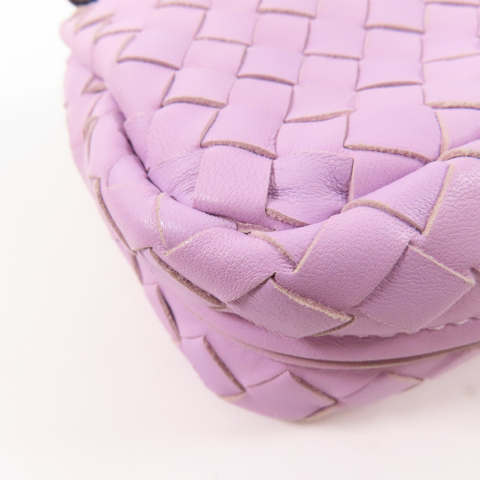 BOTTEGA VENETA 牛皮皮革Chain Shoulder鏈帶肩背袋紫色