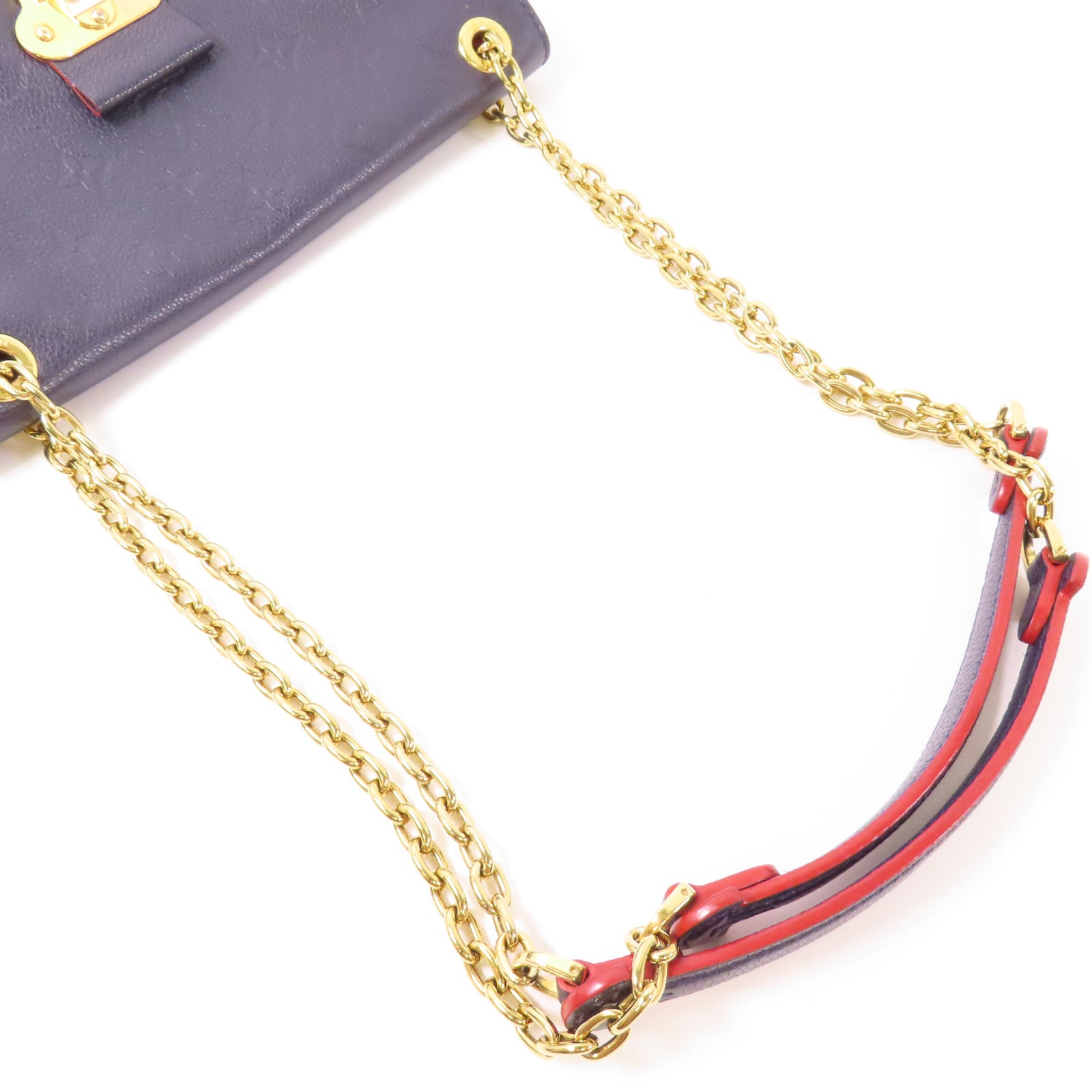 LOUIS VUITTON Monogram Empreinte Vavin PM金扣肩背袋