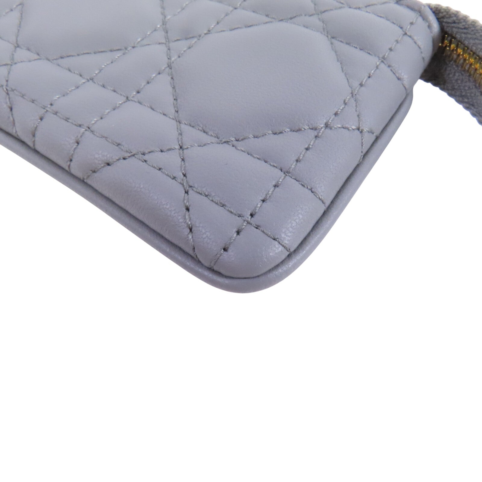 Dior 牛皮皮革Coin Case金扣零錢包