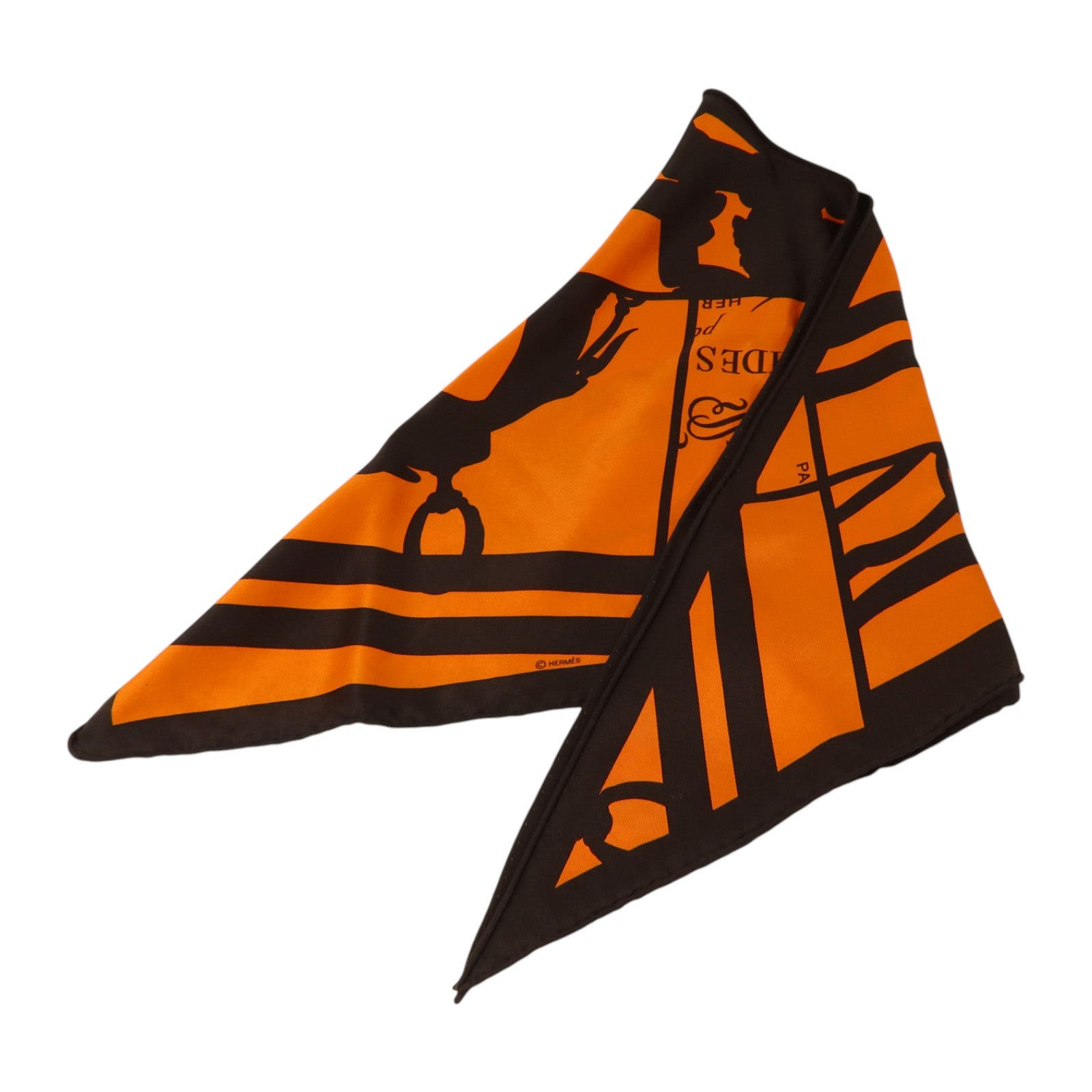 HERMES 絲質Giant Triangle Scarf絲巾