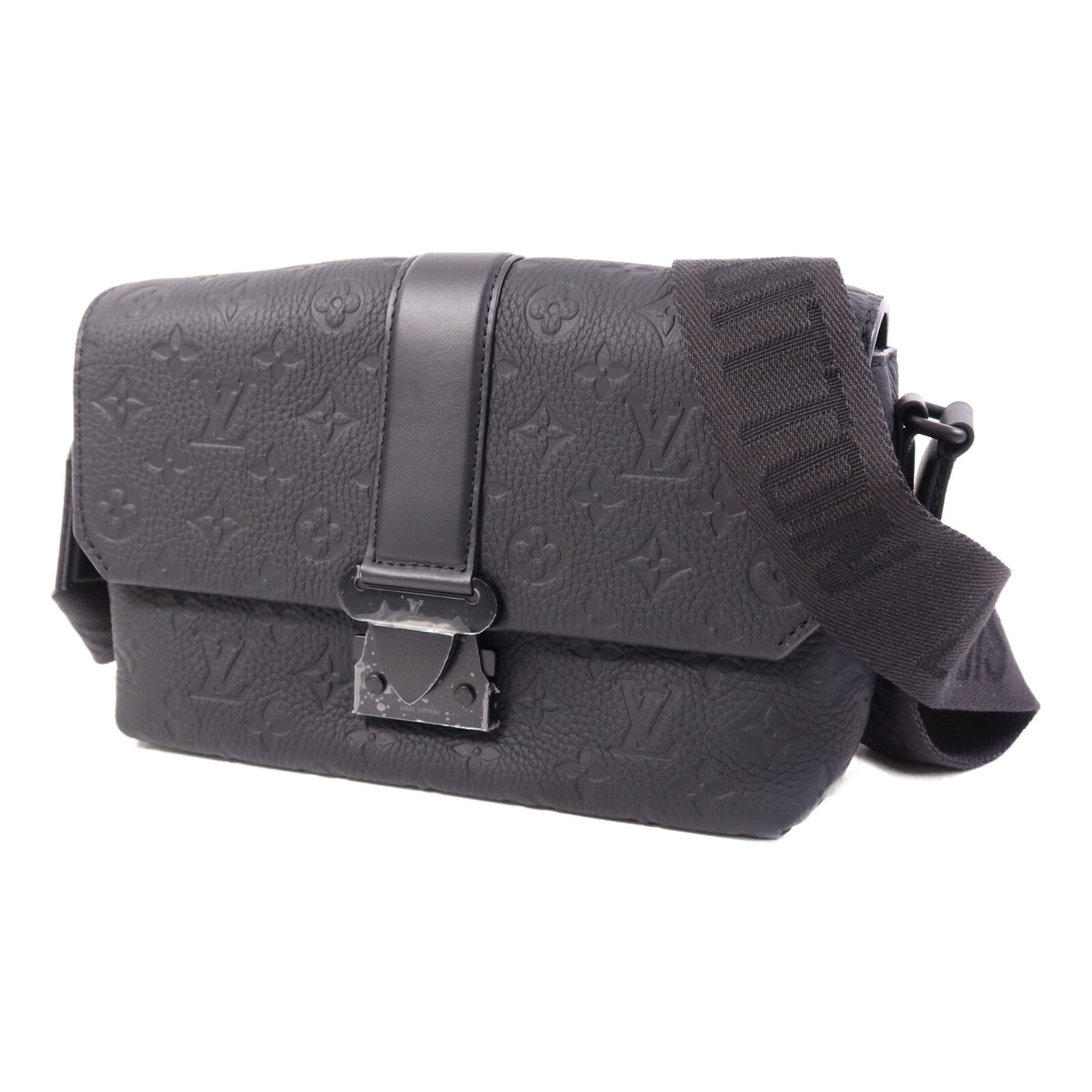LOUIS VUITTON Taurillon Monogram S-Cape Messenger肩背袋