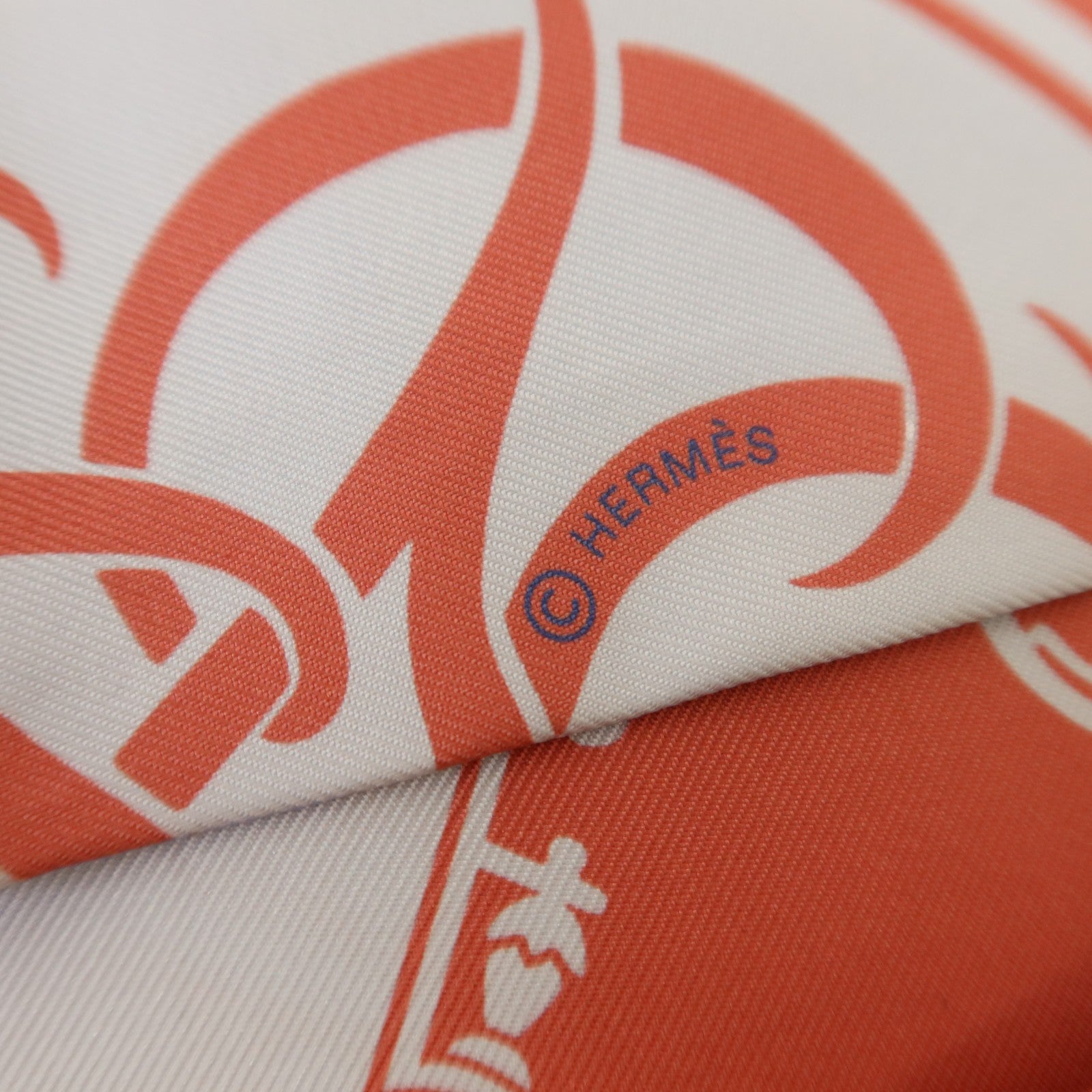 HERMES 絲質Maxi Twilly絲巾