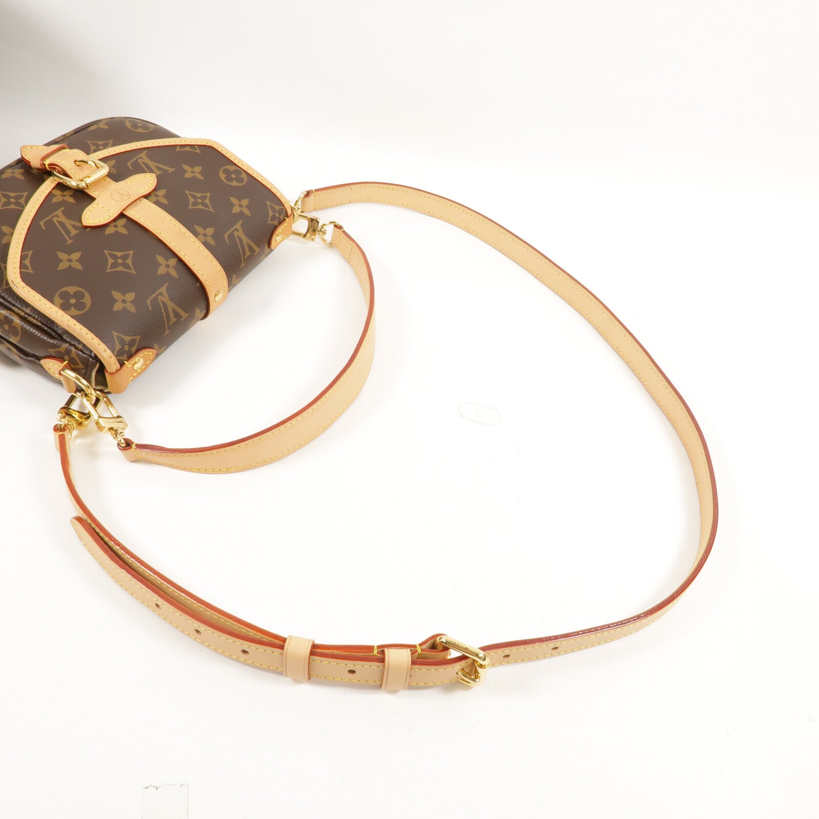 LOUIS VUITTON Monogram Saumur BB手挽肩背兩用袋