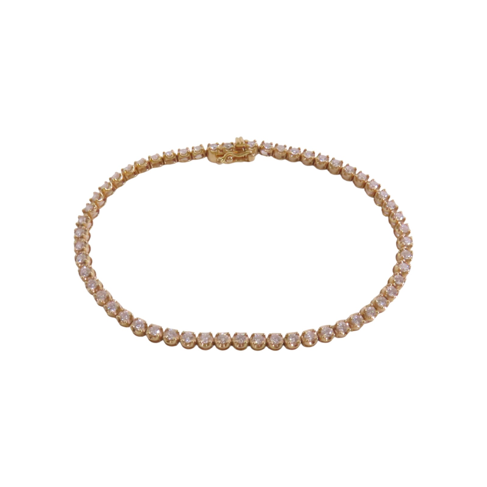 JEWELRY 18K玫瑰金Diamond Bracelet鑽石手鏈