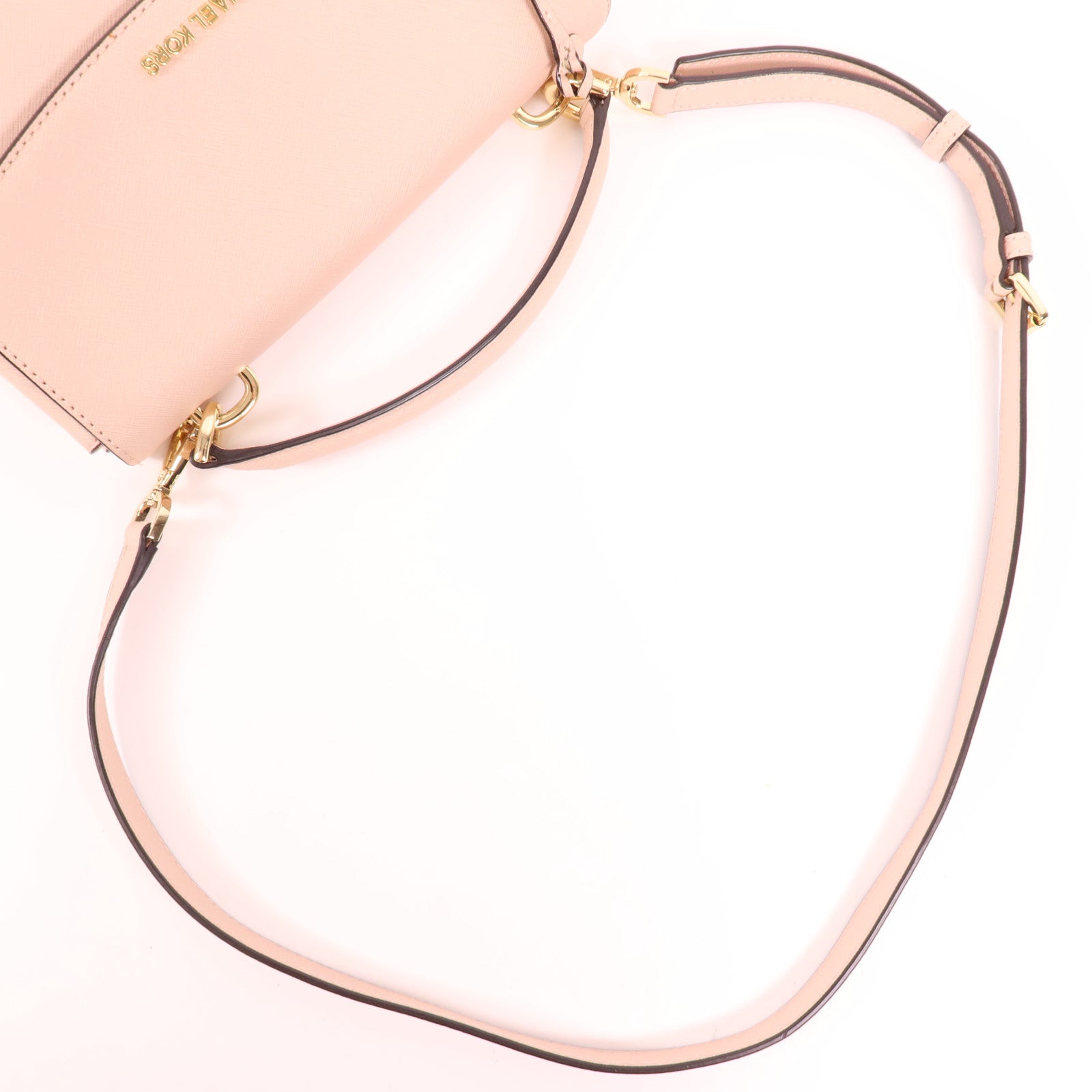 Michael Kors 牛皮皮革2 Way Shoulder Bag金扣肩背袋