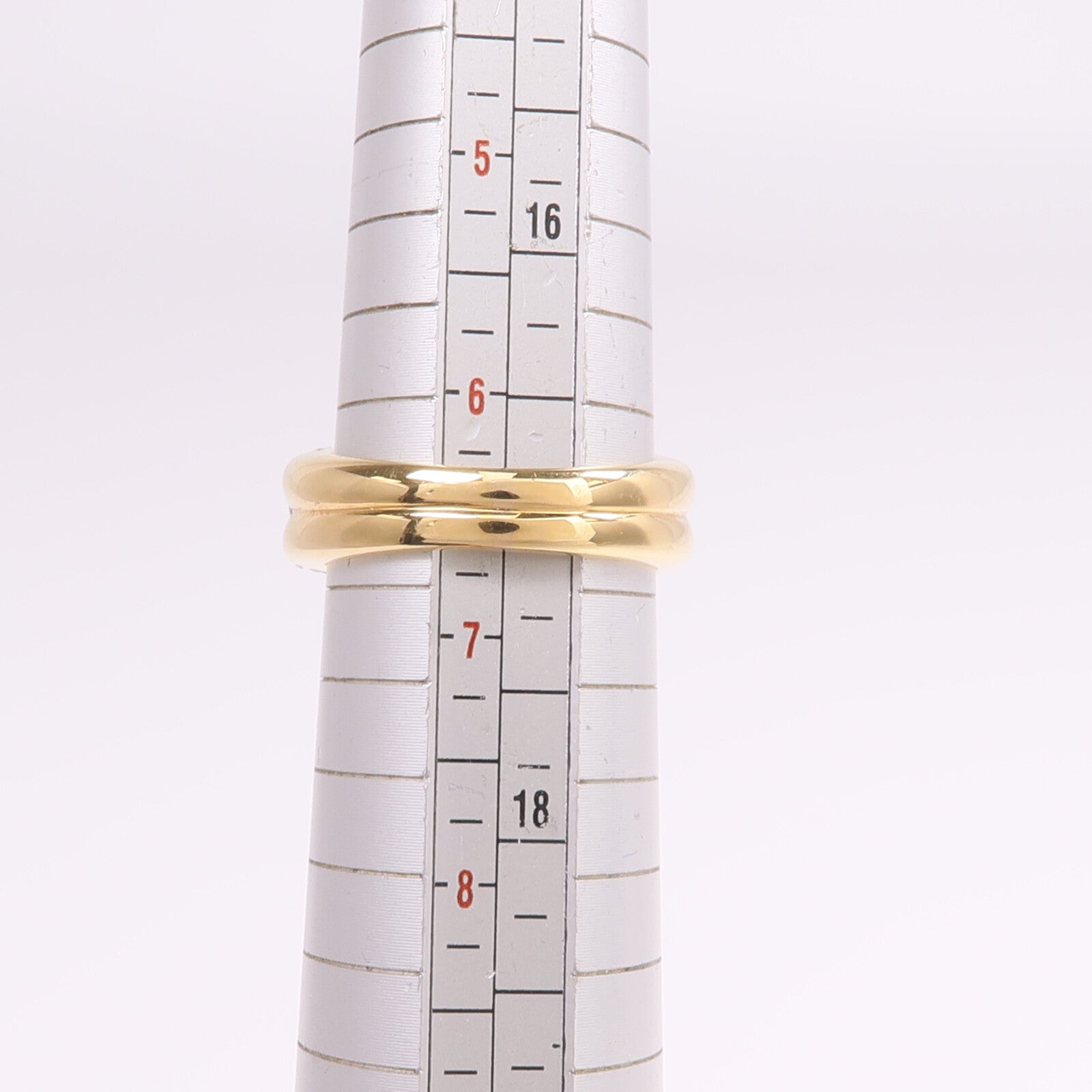JEWELRY 18K黃金Ruby Diamond Ring紅寶石/鑽石戒指US#6.5