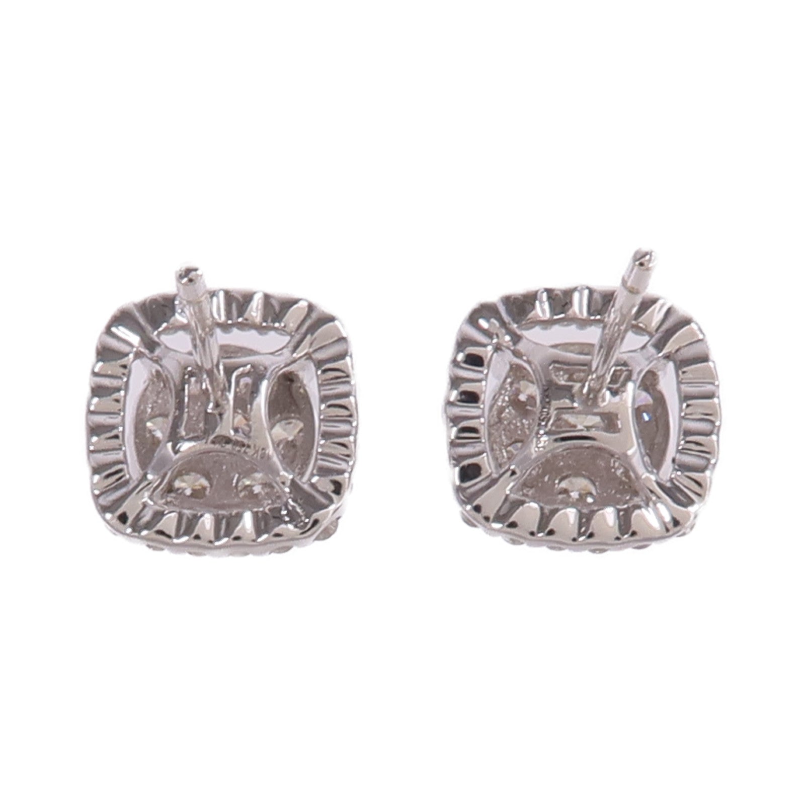 JEWELRY 18K白金Diamond Earrings鑽石耳環