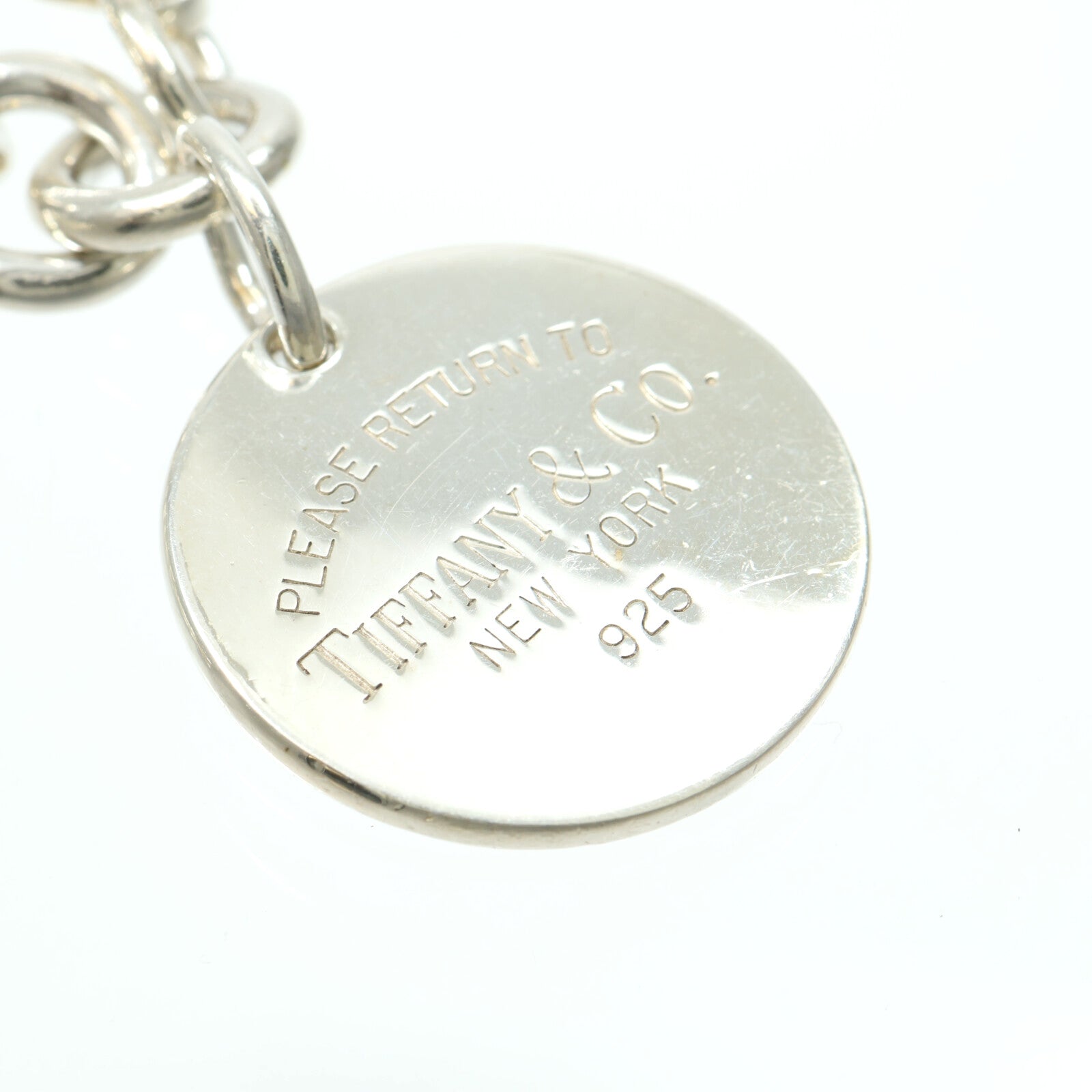 TIFFANY＆CO 925純銀Return To Tiffany Bracelet手鏈