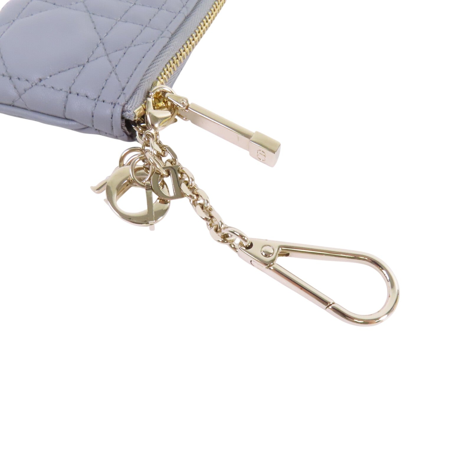 Dior 牛皮皮革Coin Case金扣零錢包