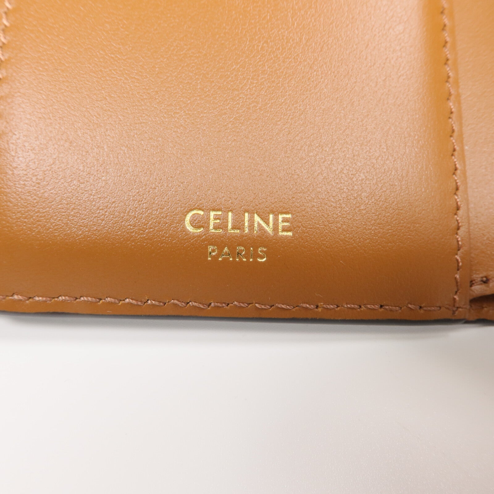 CELINE 塗層帆布Fine Strap Wallet Nino錢包