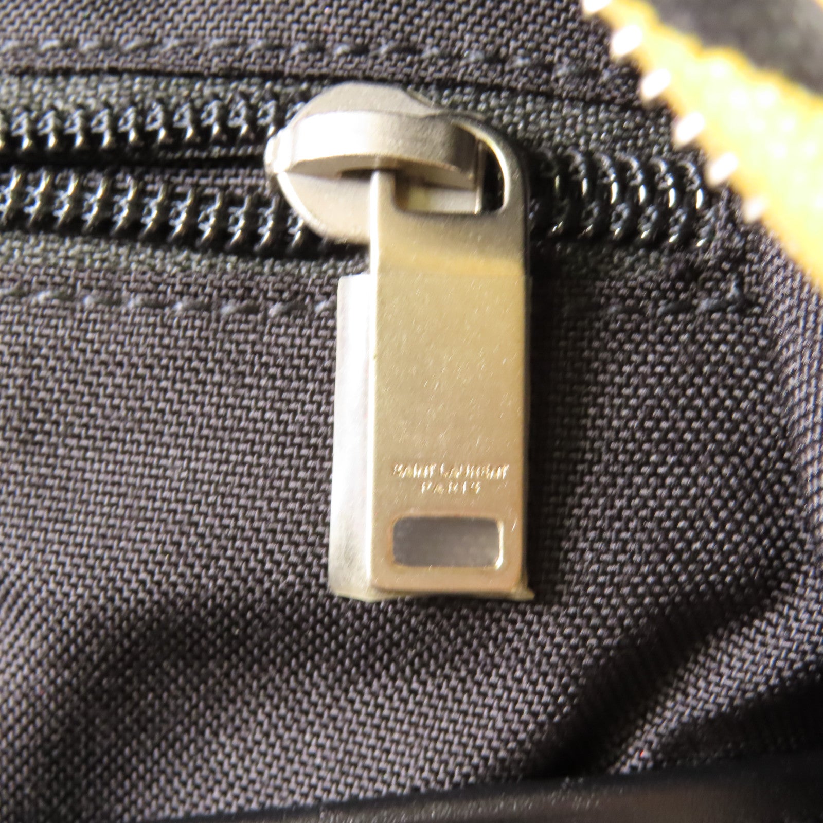 SAINT LAURENT 【激減優惠】帆布Backpack銀扣背包