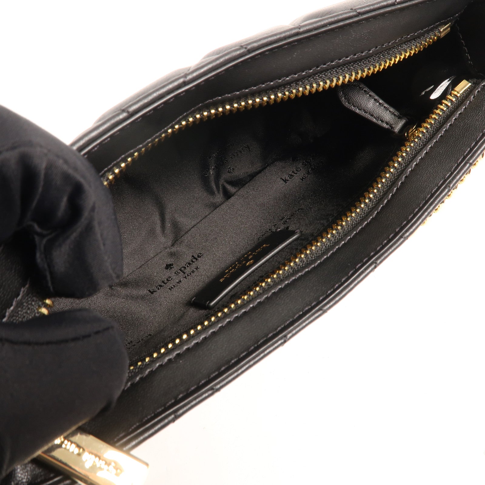 Kate Spade 牛皮皮革Shoulder Bag金扣手挽肩背兩用袋