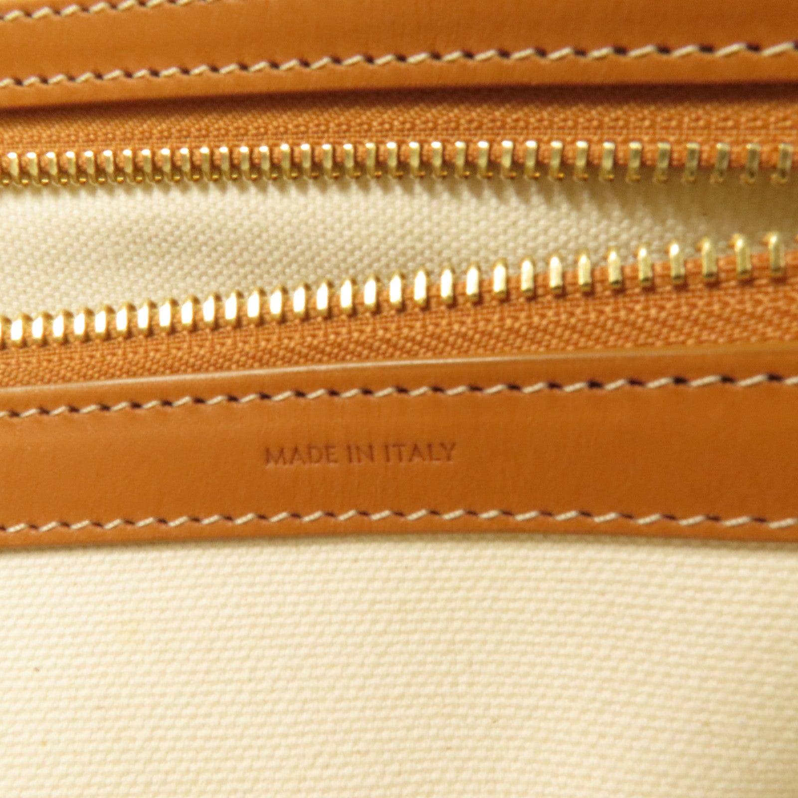 CELINE 帆布Tote Bag金扣手挽袋