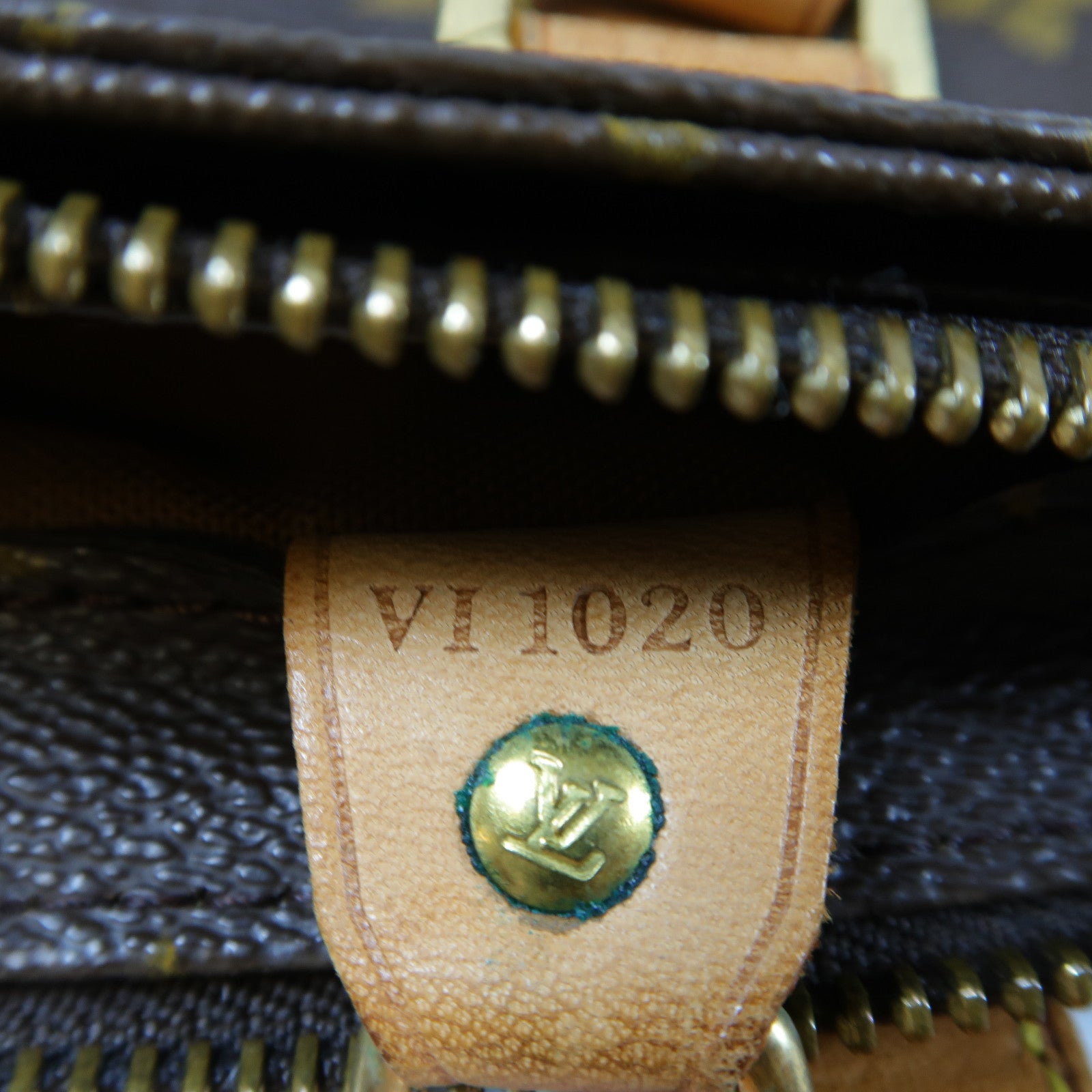 LOUIS VUITTON Monogram Cabas Piano金扣手挽袋啡色