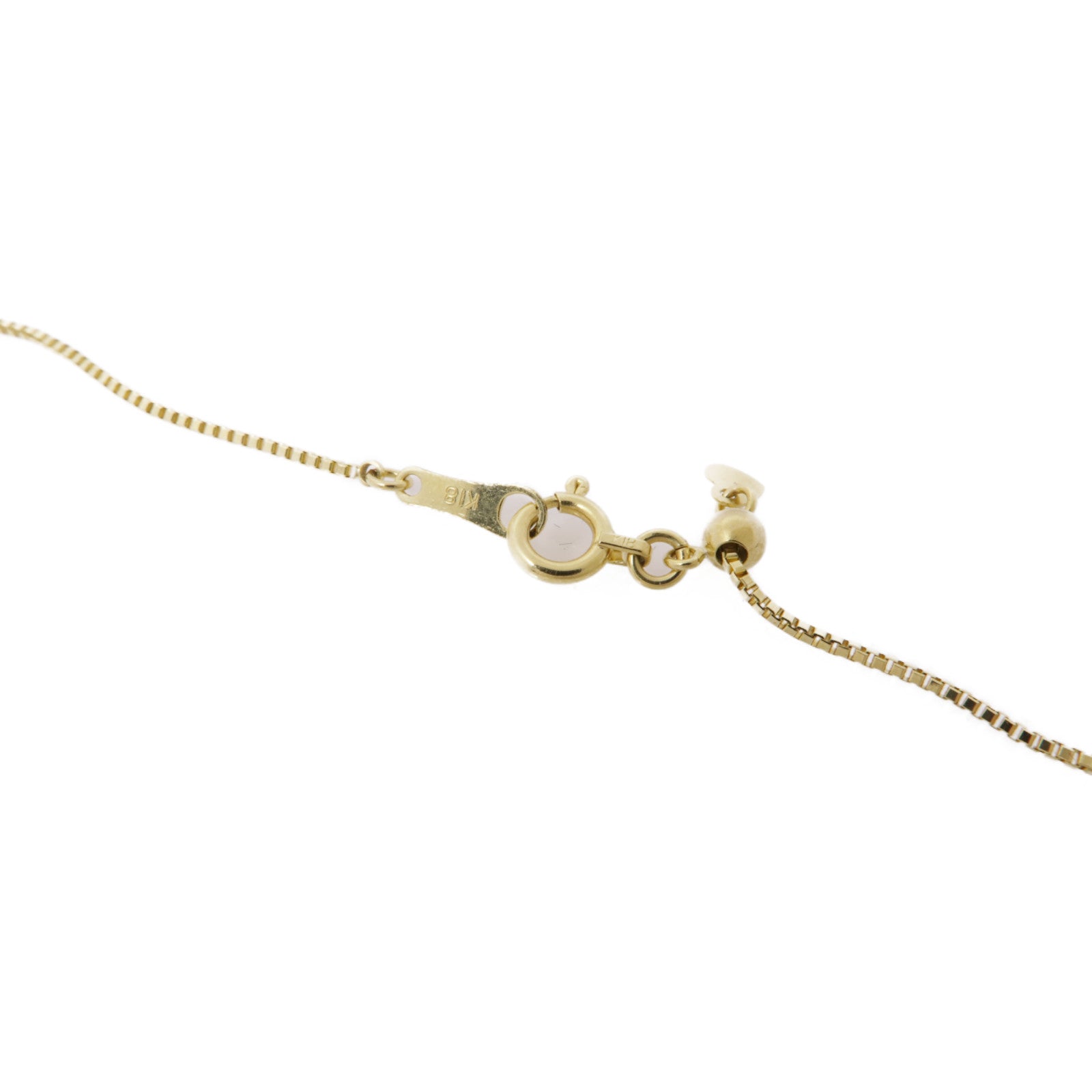 JEWELRY Diamond Necklace 18K Yellow Gold