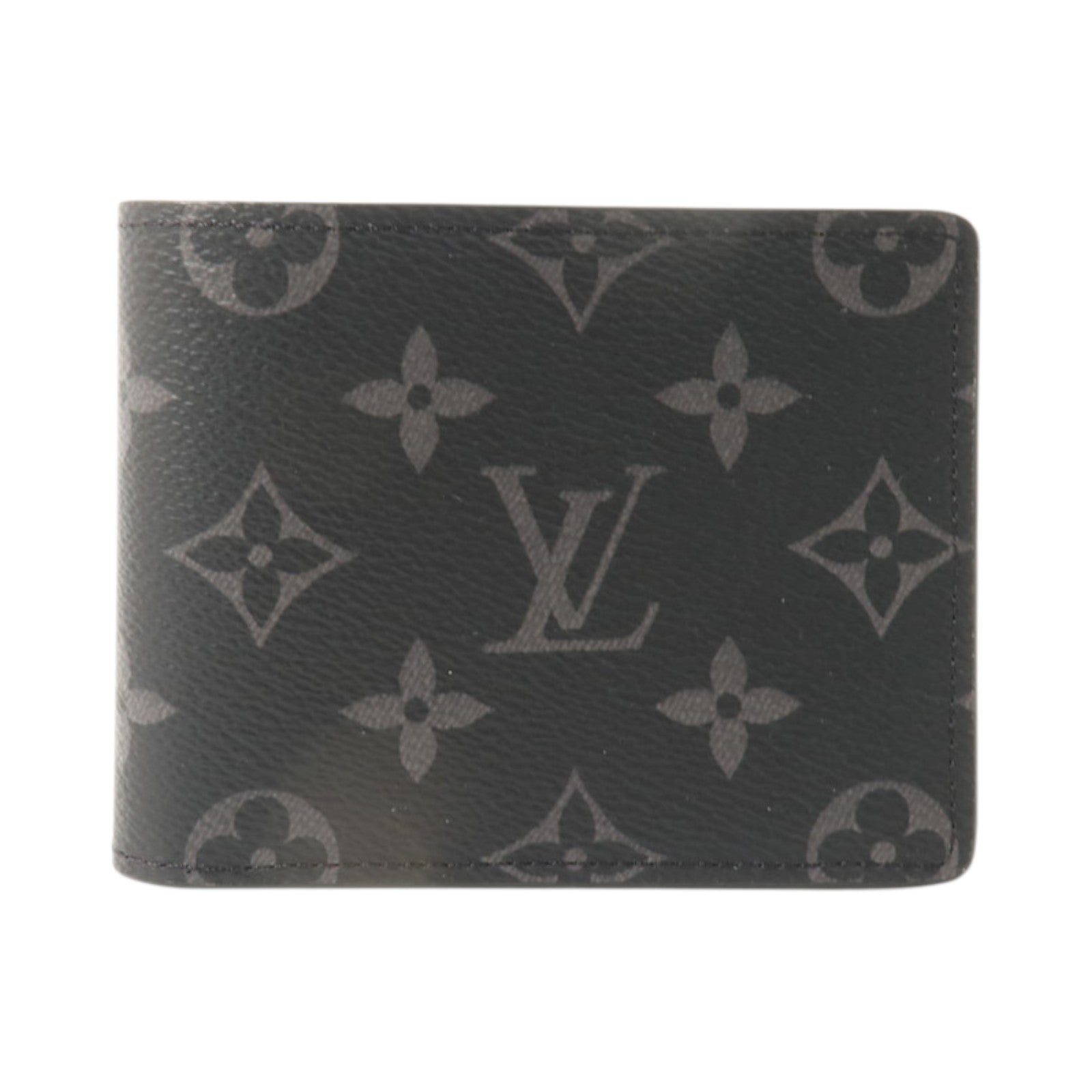 LOUIS VUITTON Monogram Eclipse Slender Wallet錢包