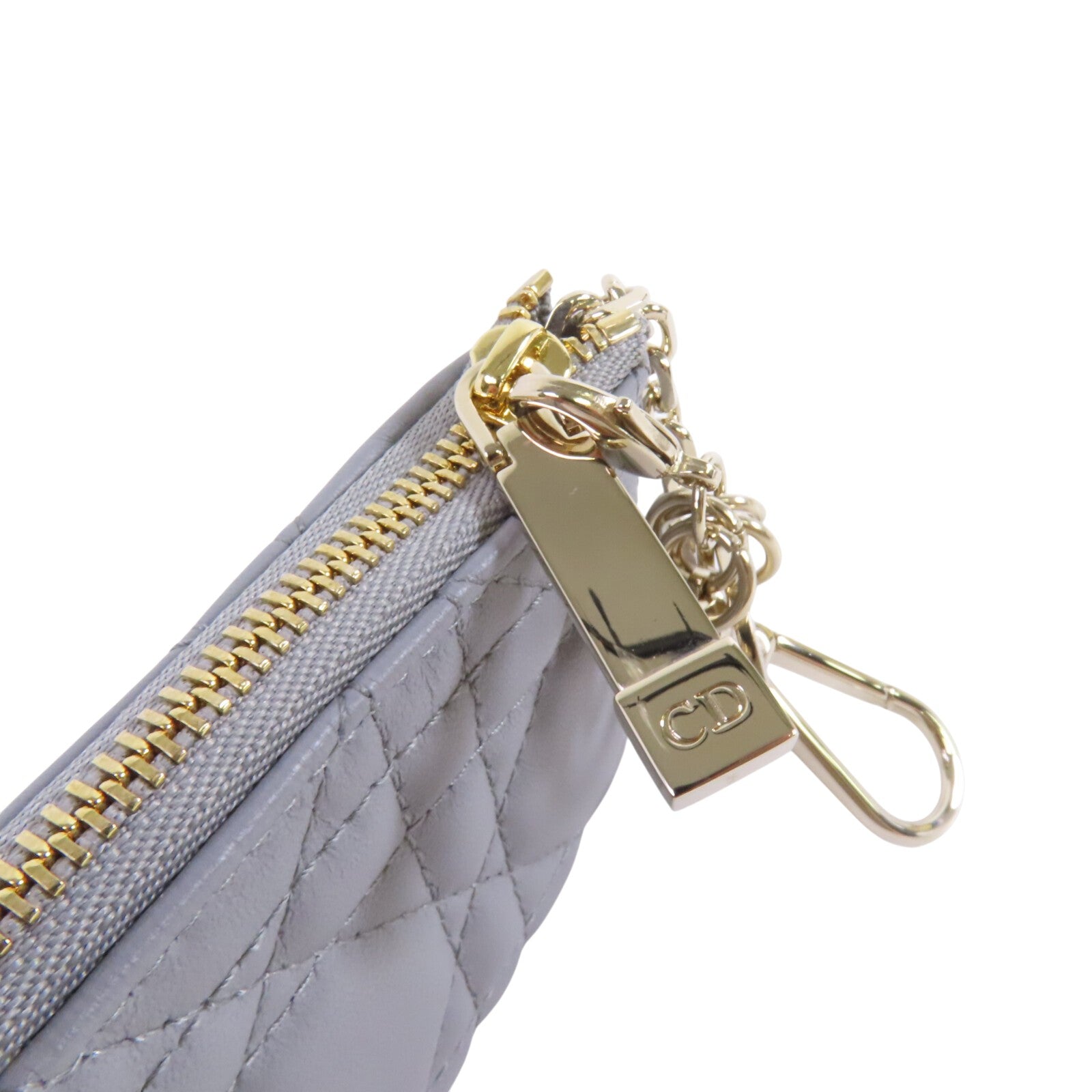 Dior 牛皮皮革Coin Case金扣零錢包