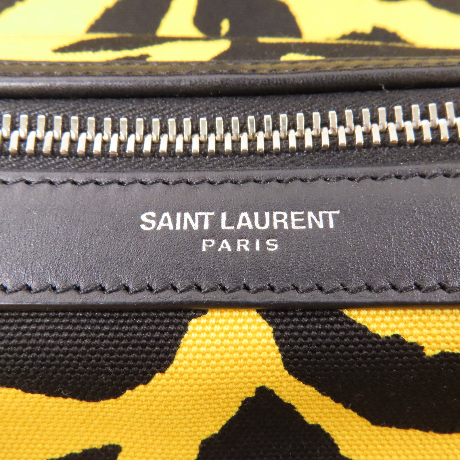 SAINT LAURENT 【激減優惠】帆布Backpack銀扣背包
