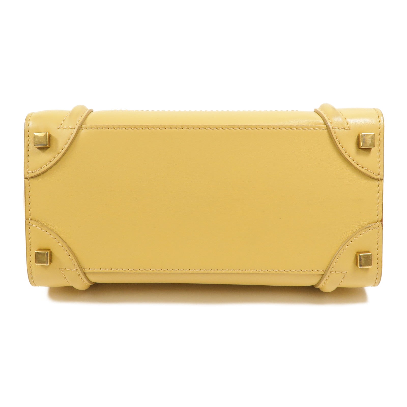 CELINE 牛皮皮革Micro Luggage手挽袋