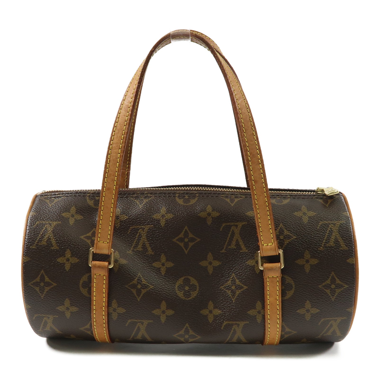 LOUIS VUITTON Monogram Papillon PM金扣手挽袋