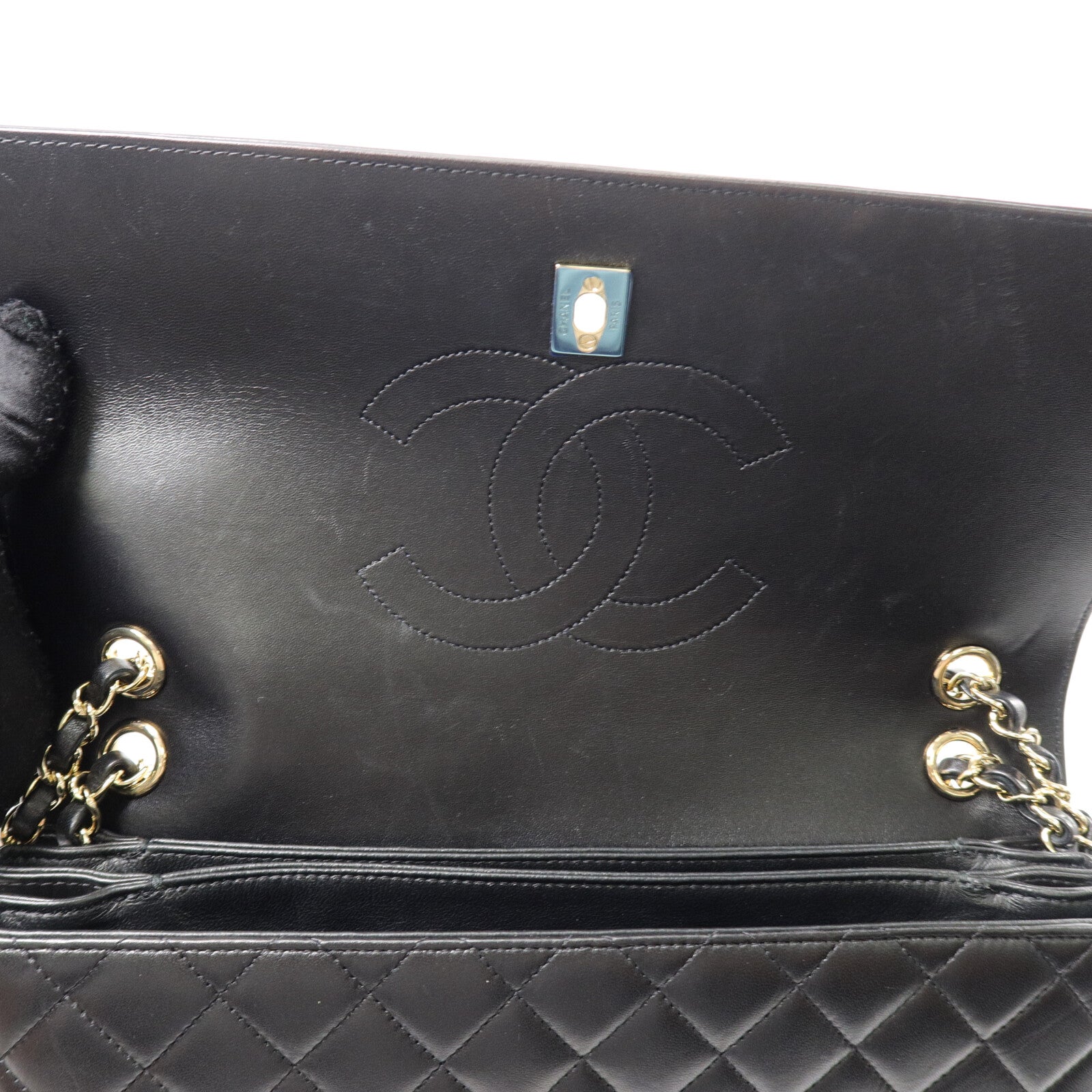 CHANEL 羊皮皮革Chain Shoulder鏈帶肩背袋