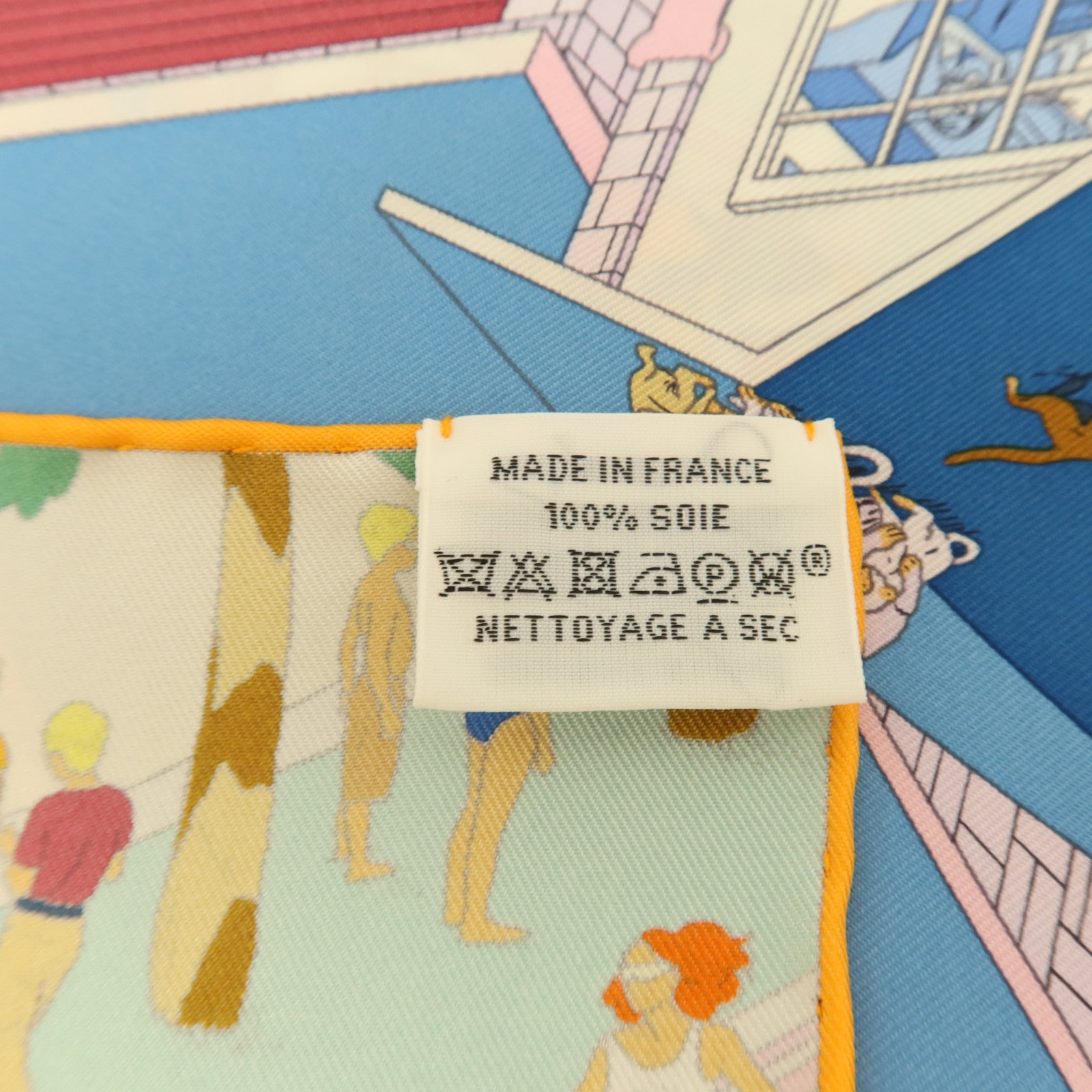 HERMES 絲質Scarf 90x90cm絲巾