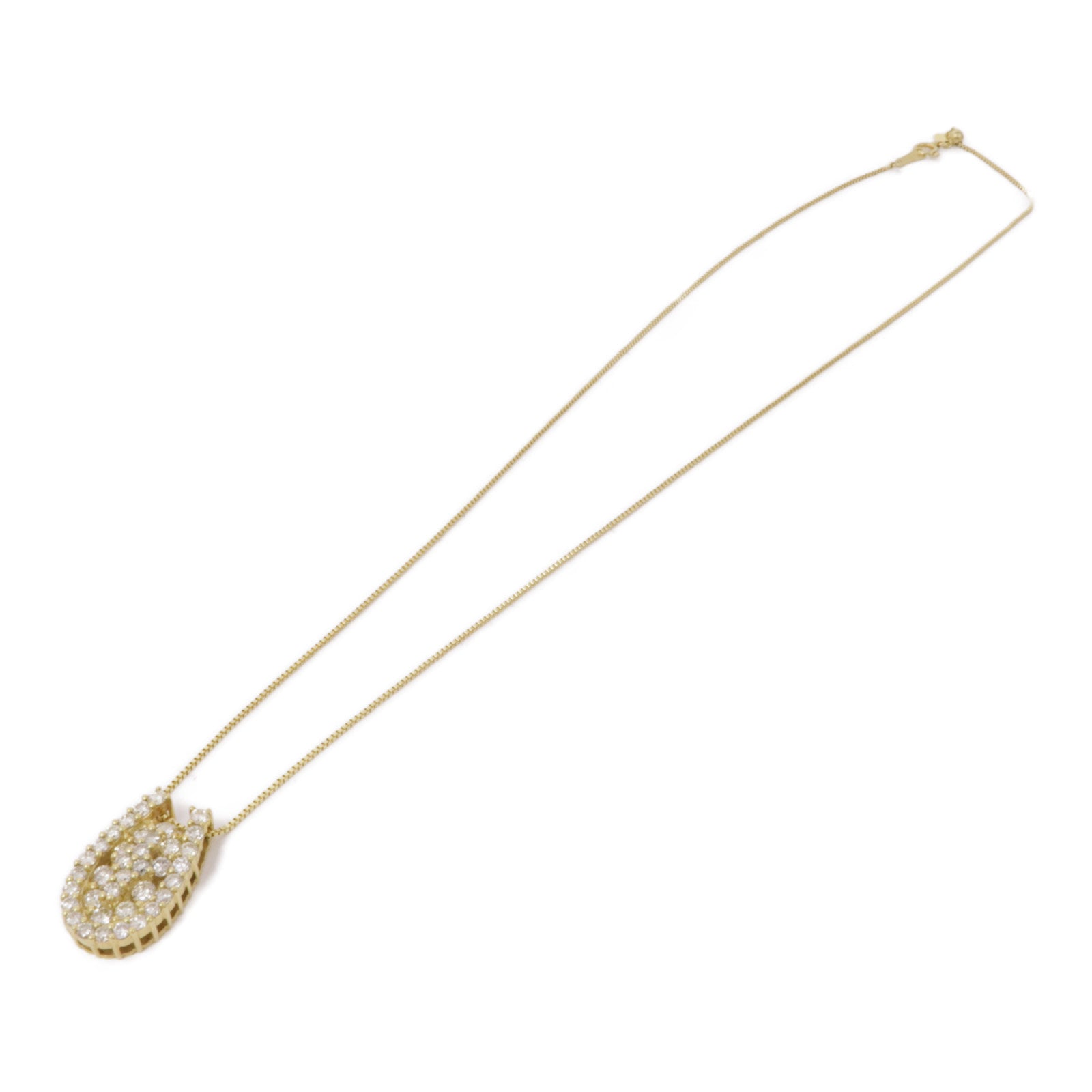 JEWELRY Diamond Necklace 18K Yellow Gold