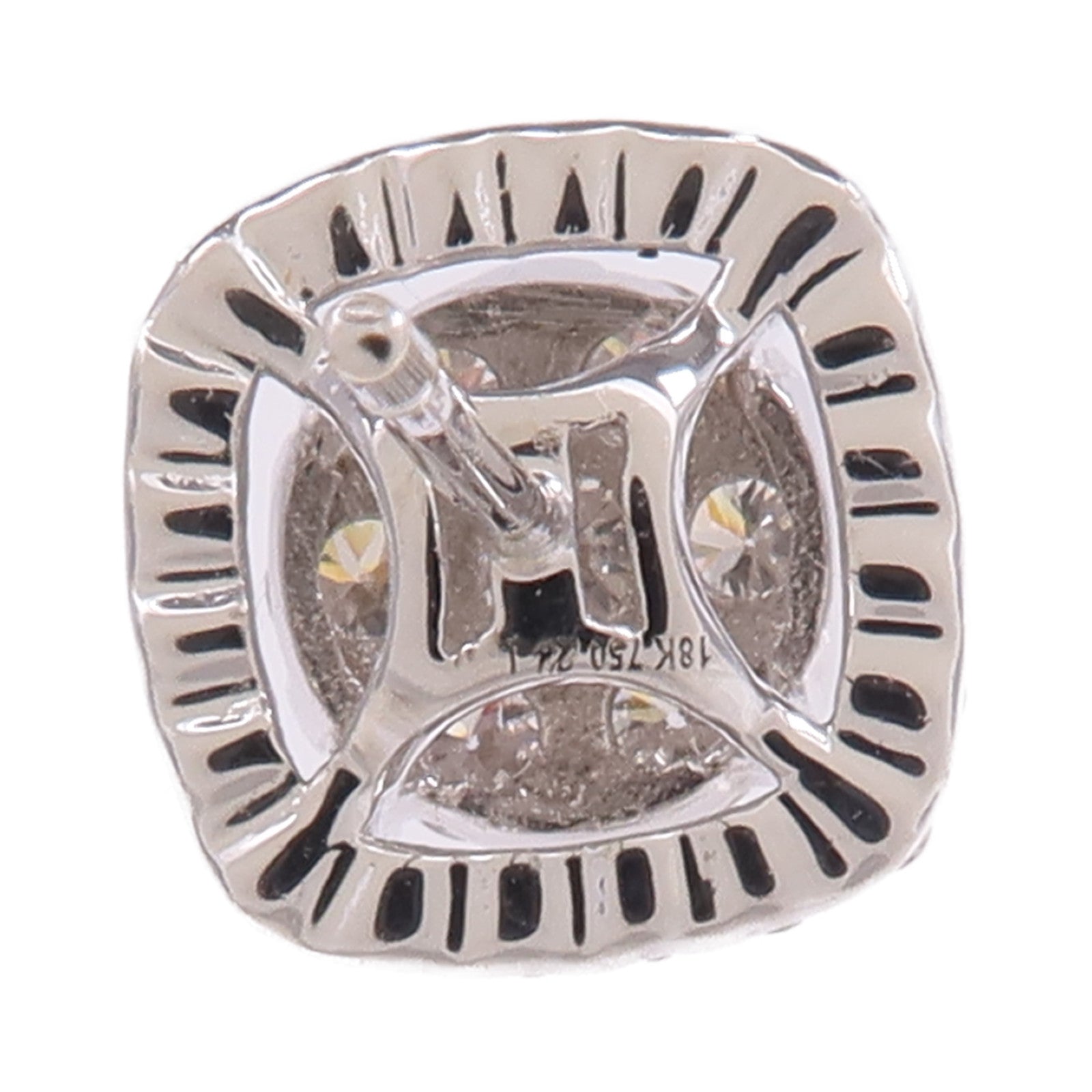 JEWELRY 18K白金Diamond Earrings鑽石耳環