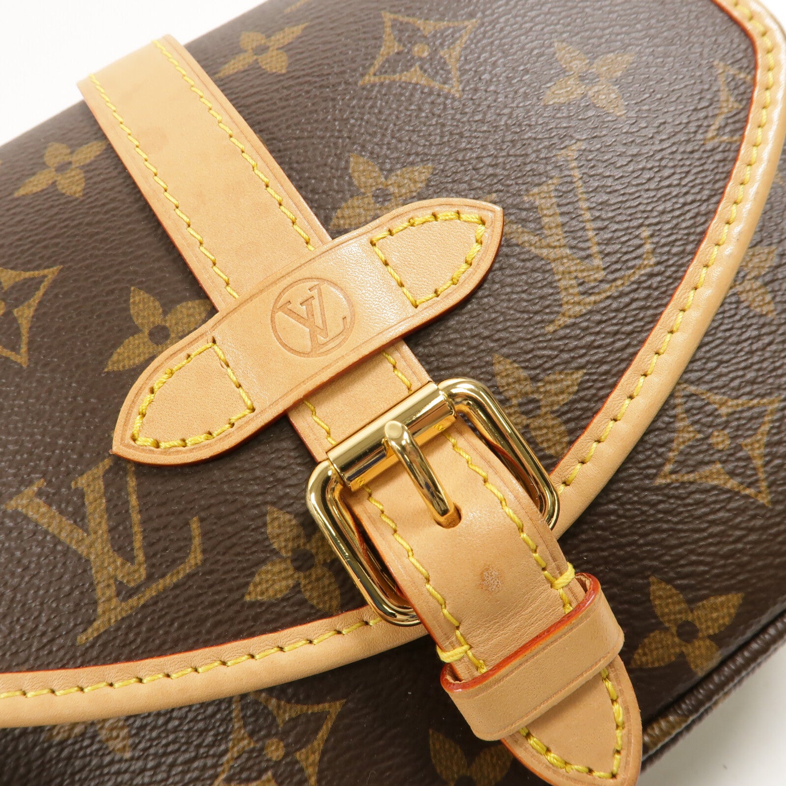 LOUIS VUITTON Monogram Saumur BB手挽肩背兩用袋