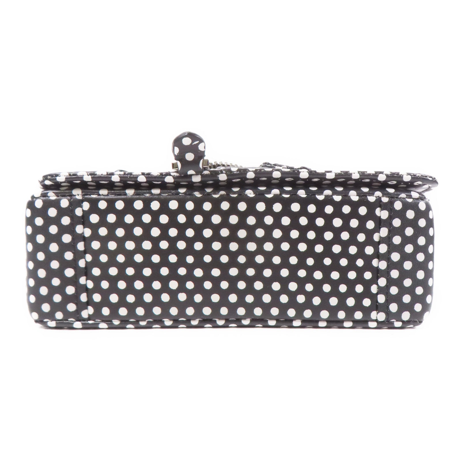 MOSCHINO 牛皮皮革Shoulder Bag銀扣手挽肩背兩用袋