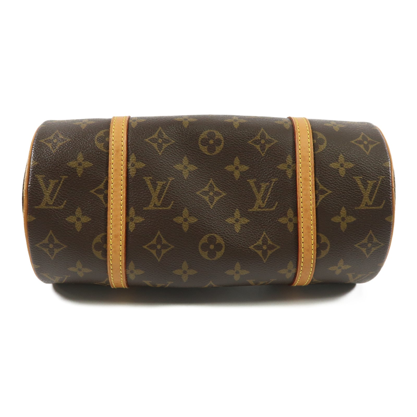 LOUIS VUITTON Monogram Papillon PM金扣手挽袋