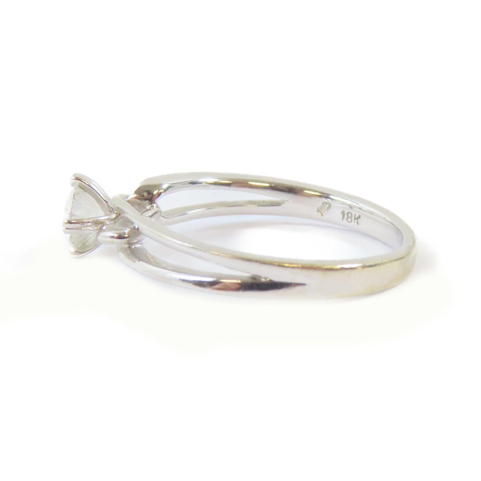 JEWELRY 18K白金Diamond Ring0.31ct鑽石戒指US#5.5