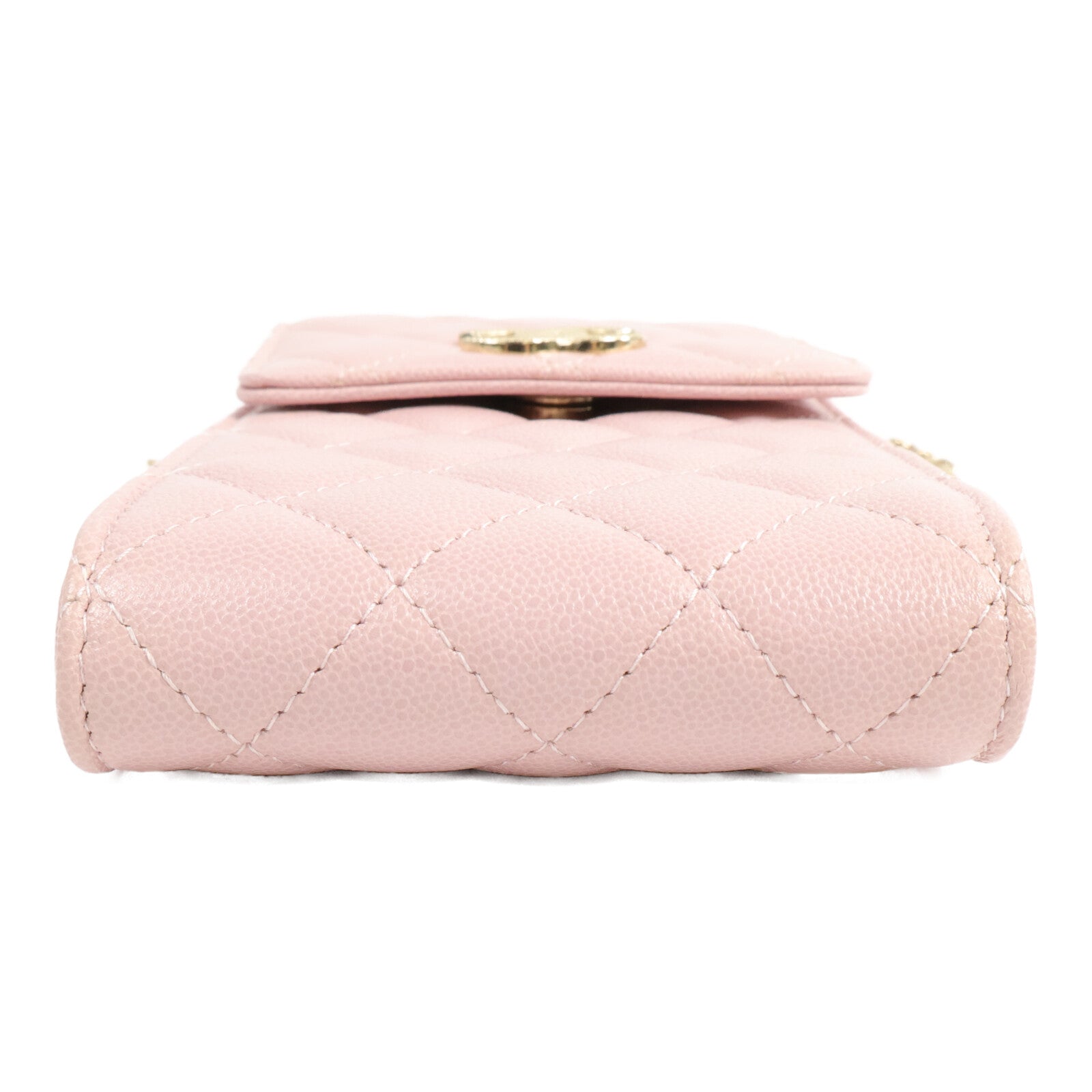 CHANEL 牛皮皮革Phone Bag鏈帶肩背袋