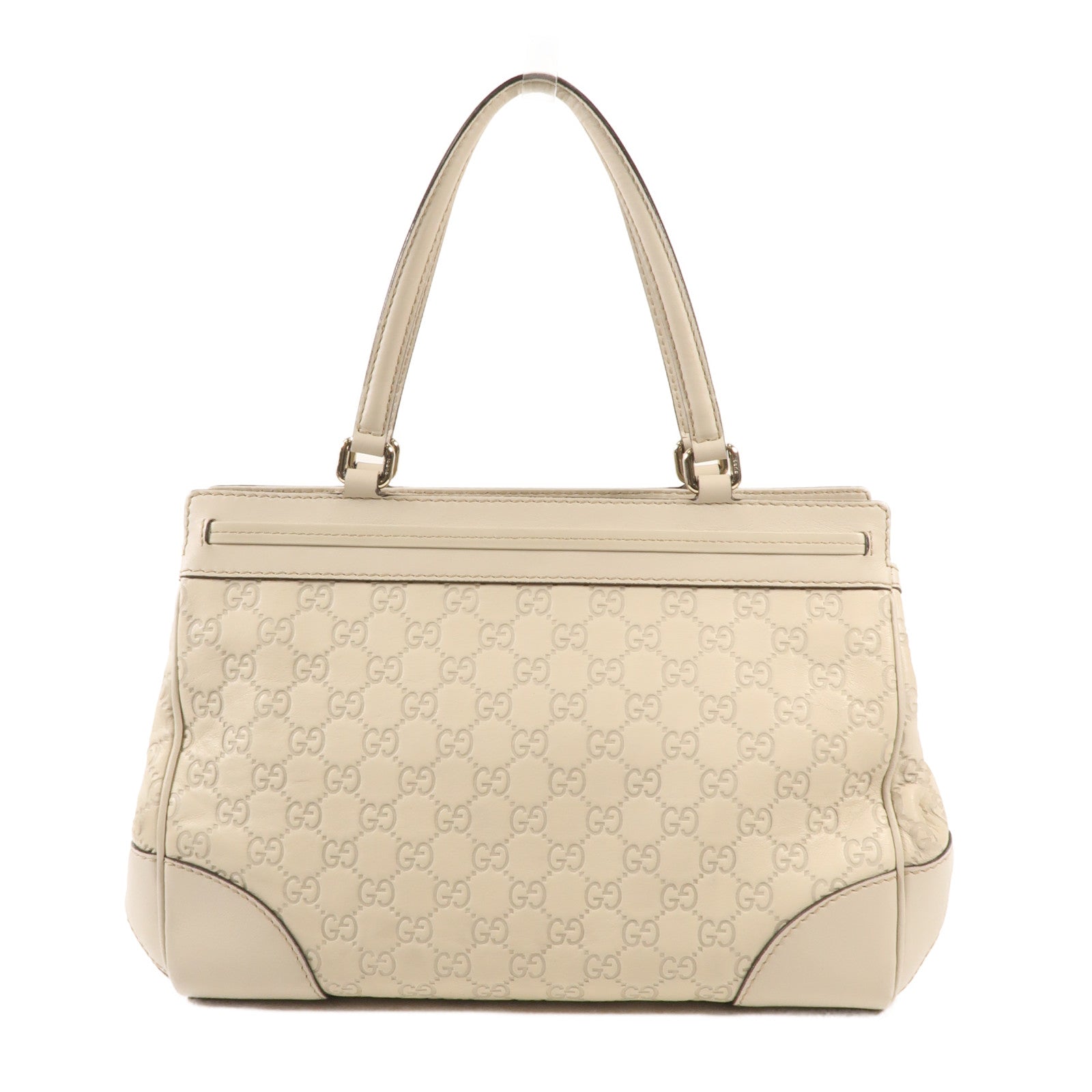 GUCCI 牛皮皮革Tote Bag金扣手挽袋