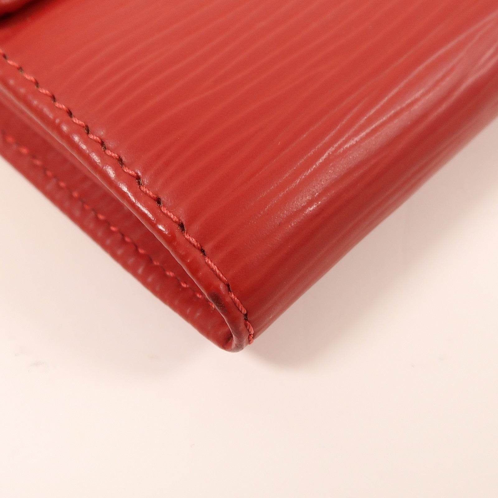 LOUIS VUITTON Epi Long Wallet銀扣長錢包