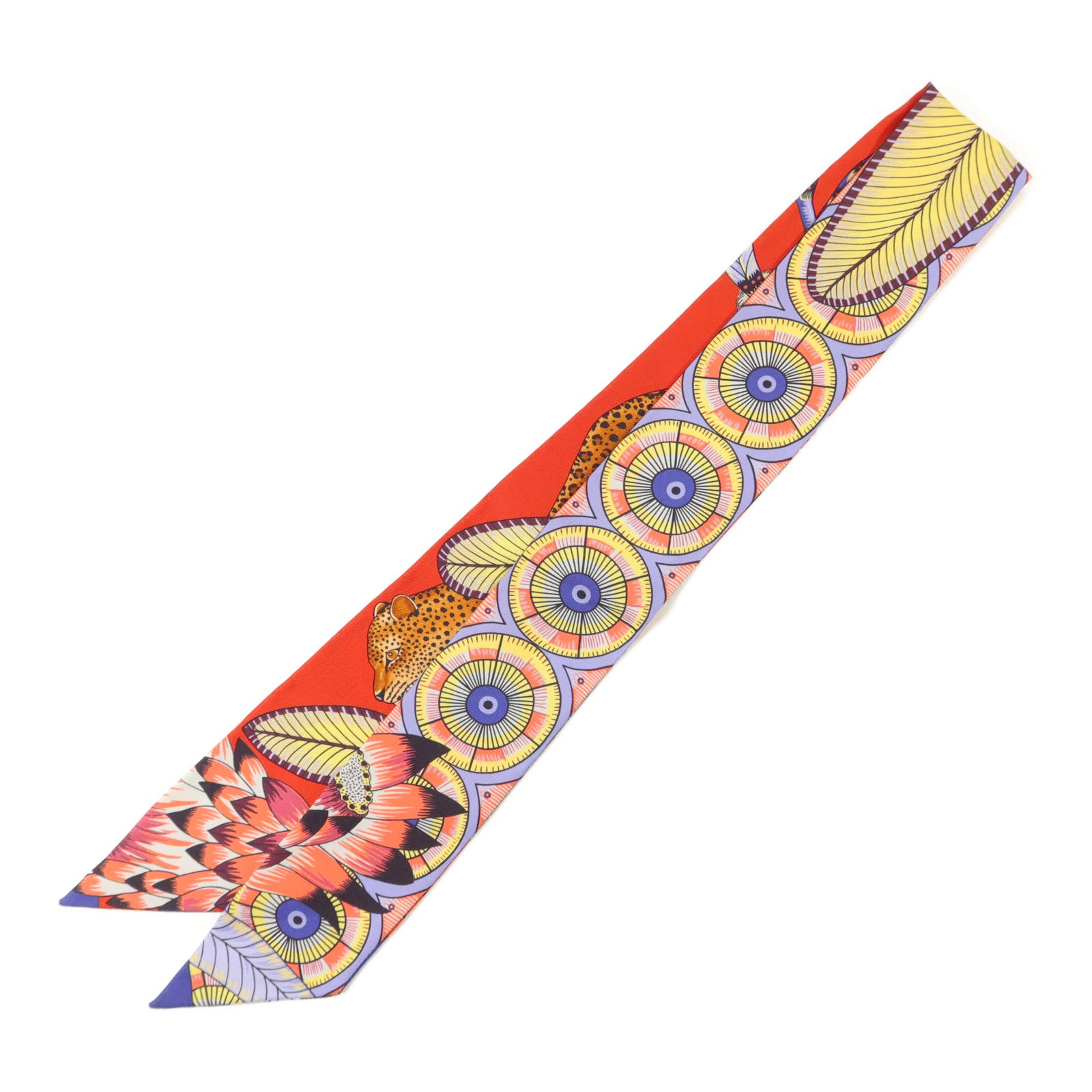 HERMES 絲質Twilly絲巾
