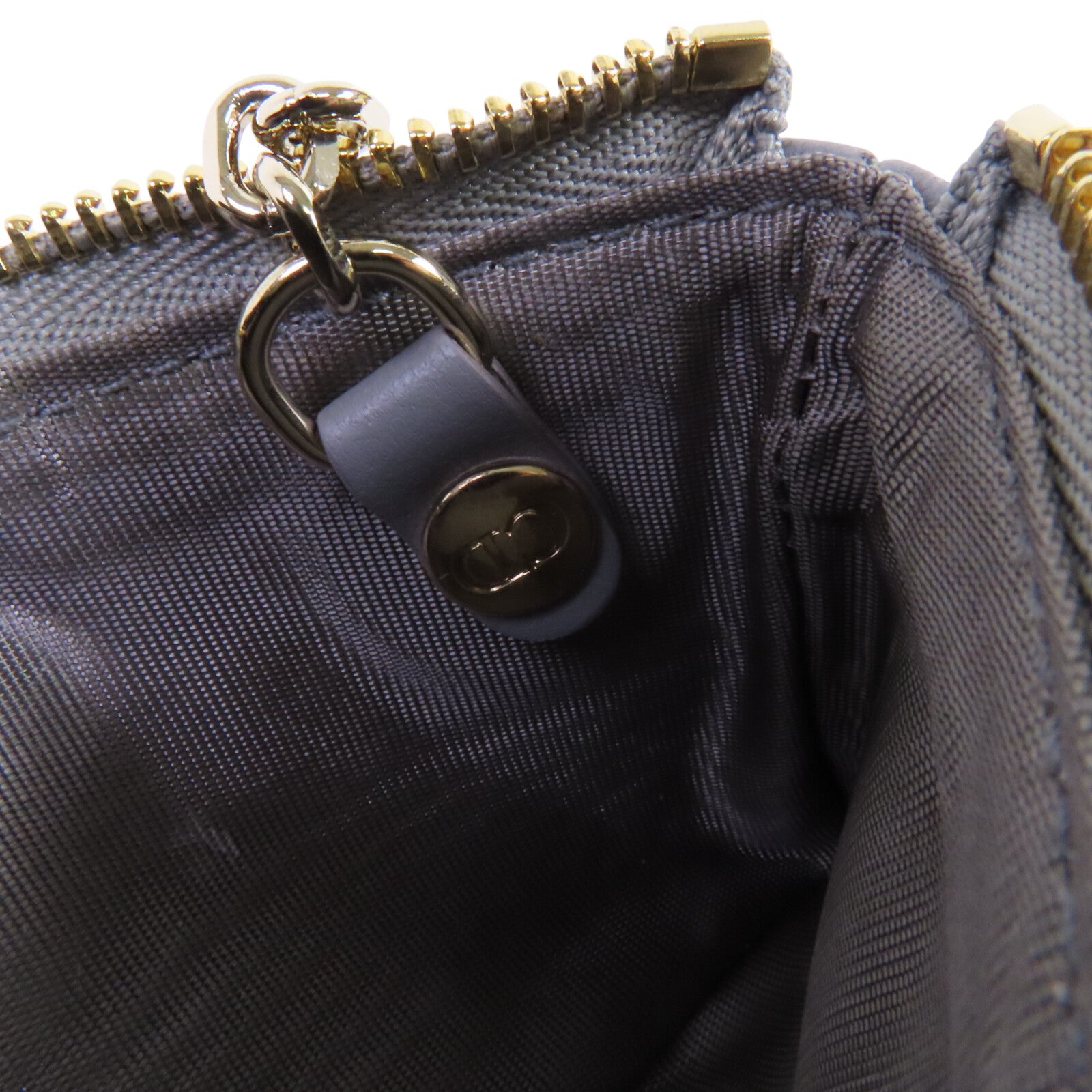 Dior 牛皮皮革Coin Case金扣零錢包