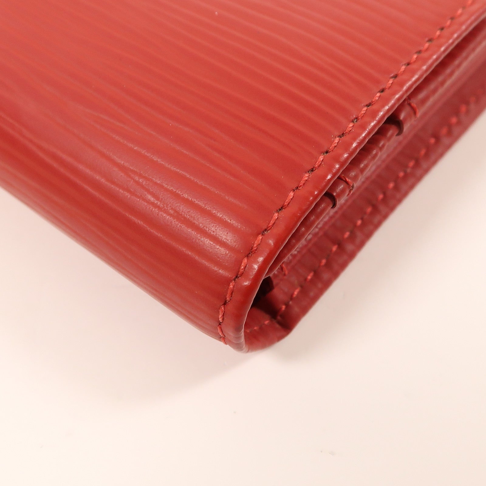 LOUIS VUITTON Epi Long Wallet銀扣長錢包