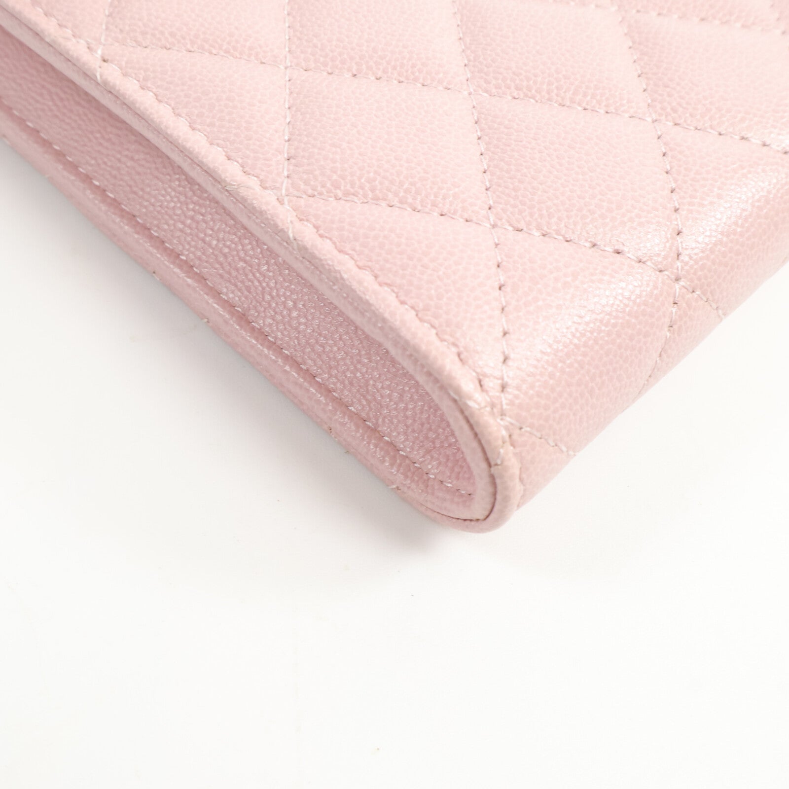 CHANEL 牛皮皮革Phone Bag鏈帶肩背袋