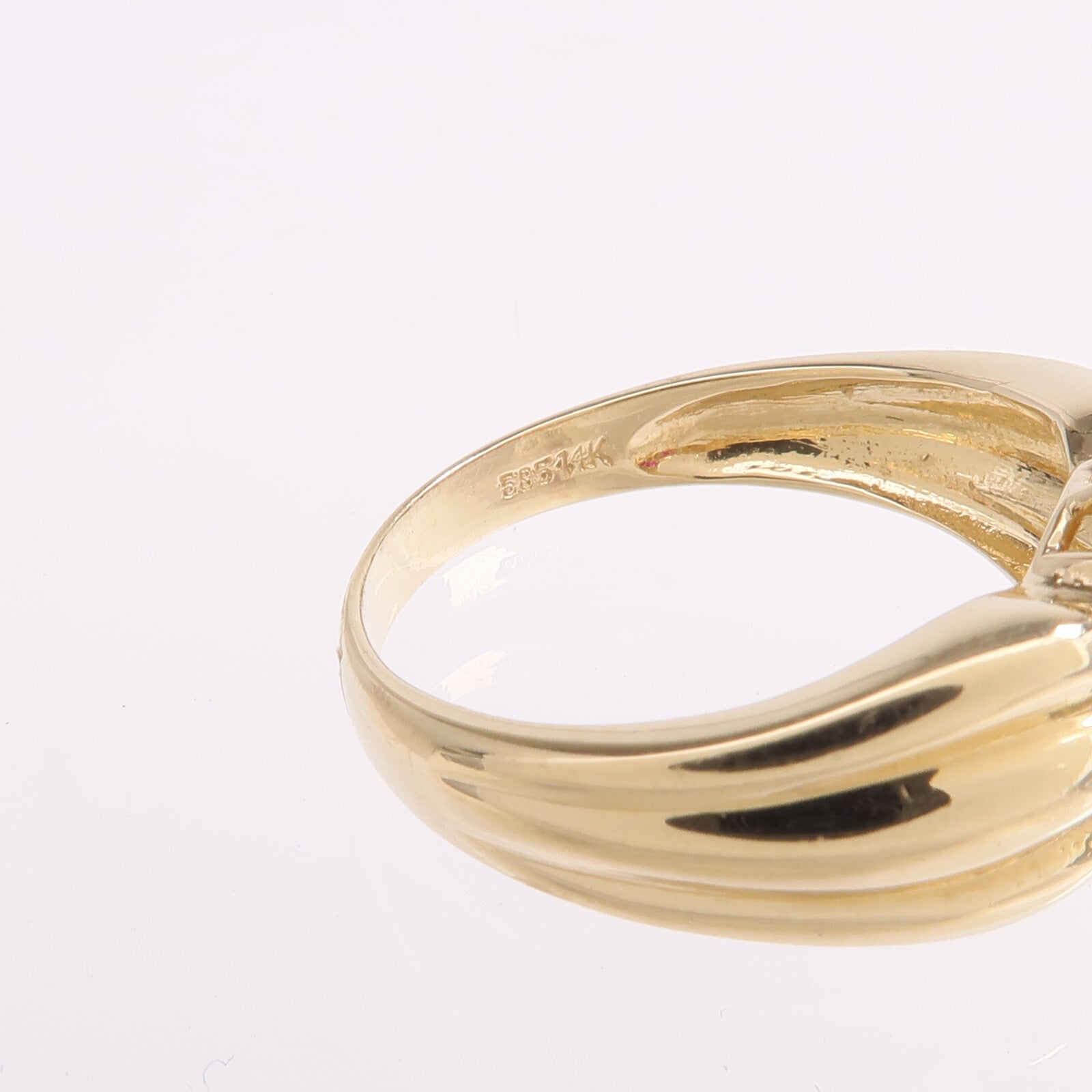 JEWELRY 14K黃金Ring紅寶石/鑽石戒指