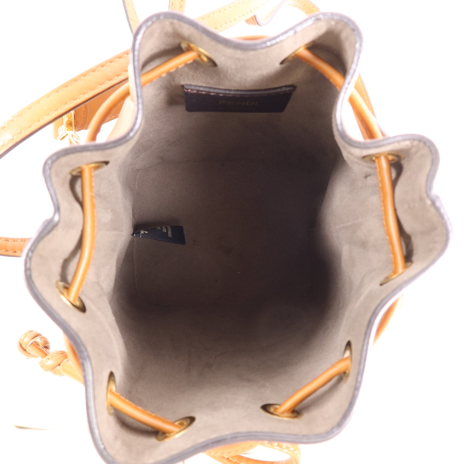 FENDI 牛皮皮革Mon Tresor金扣肩背袋