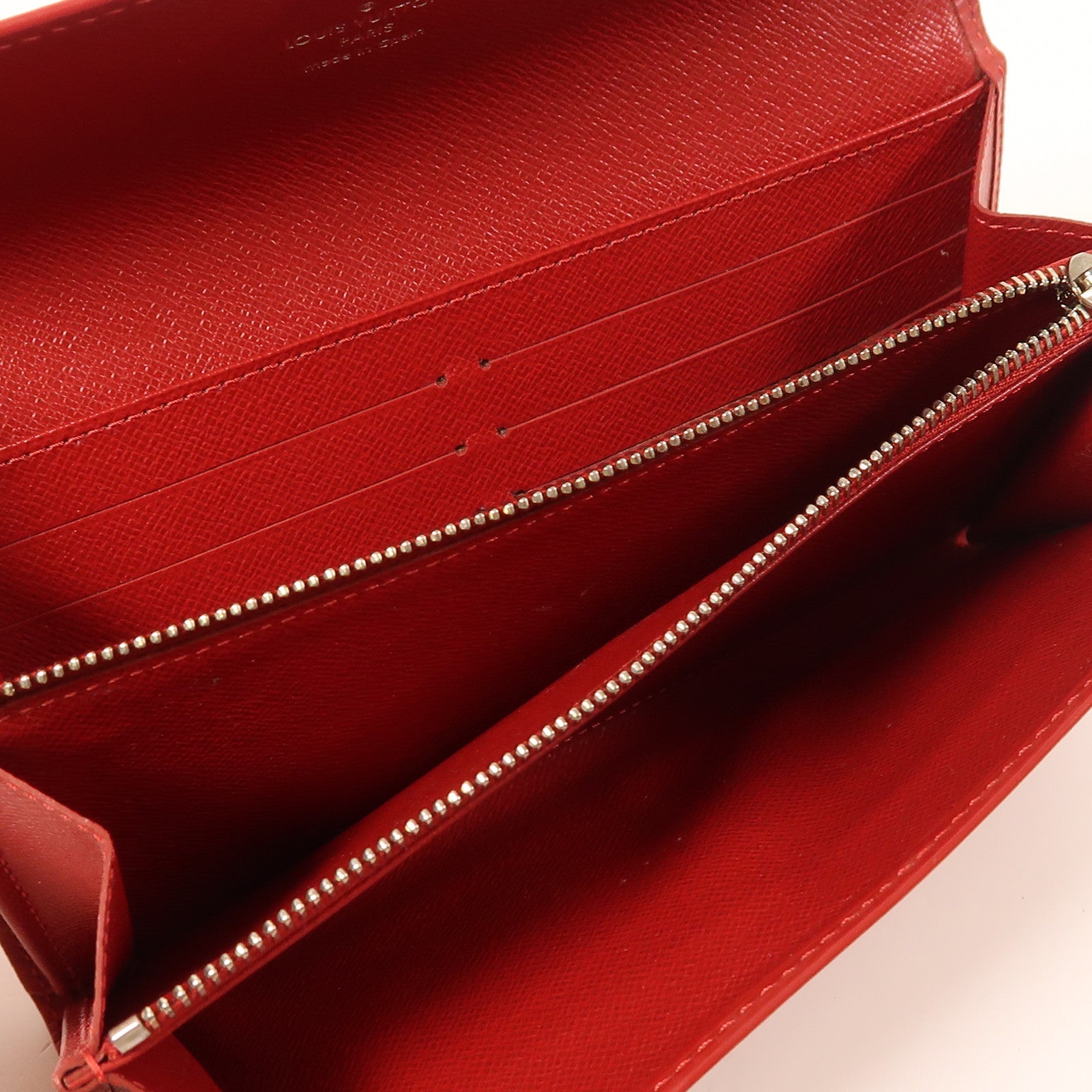LOUIS VUITTON Epi Long Wallet銀扣長錢包
