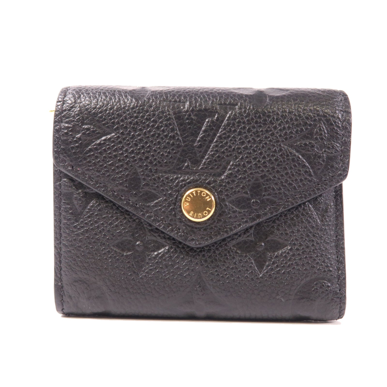 LOUIS VUITTON Monogram Empreinte Victorine金扣錢包